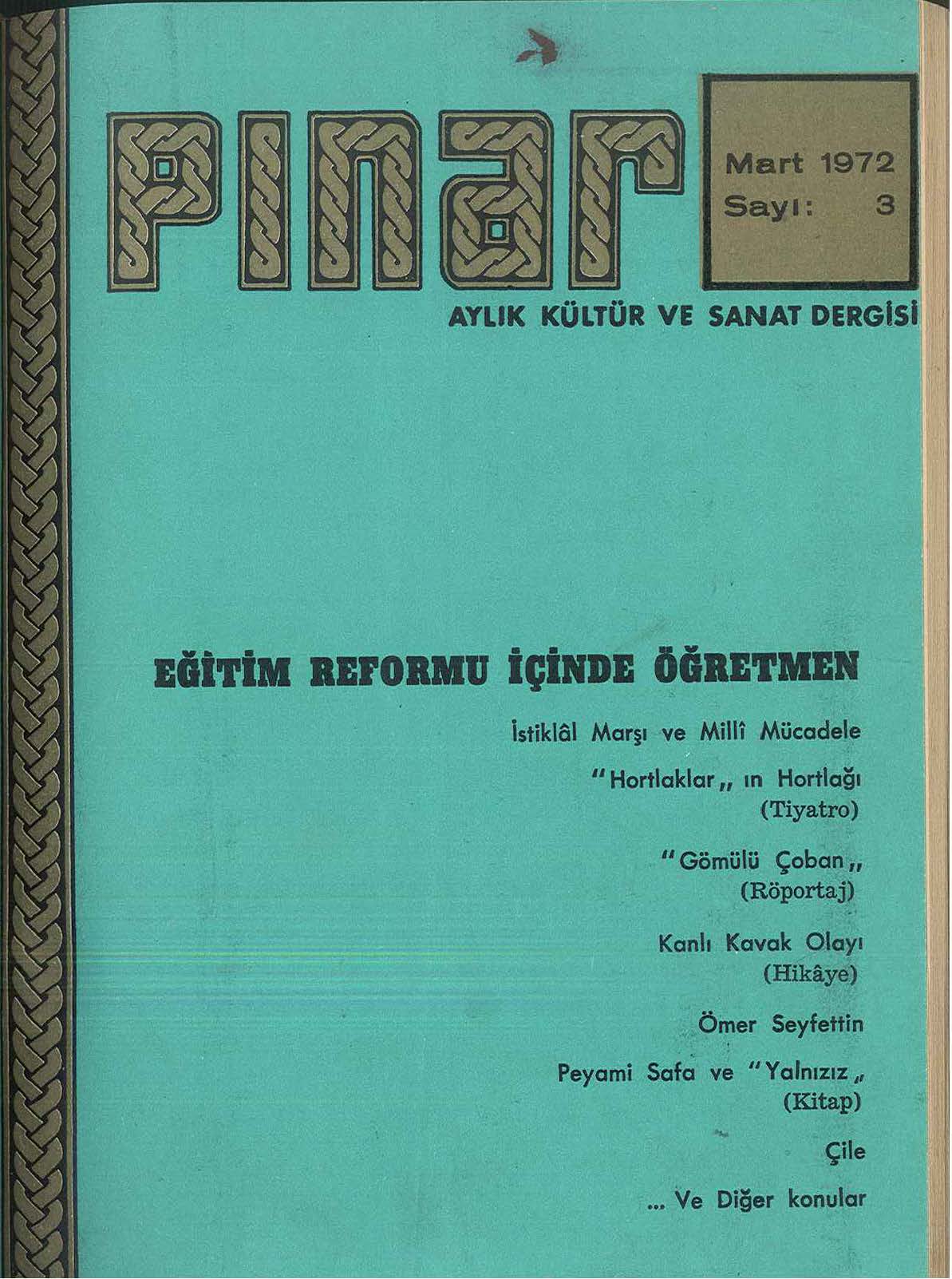 2. Cilt 3. Sayı Kapağı