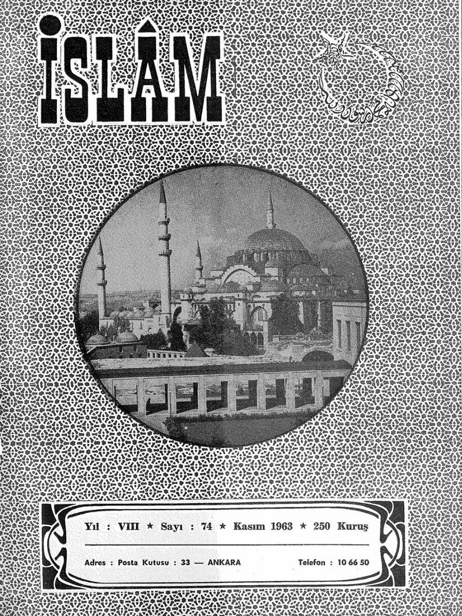 7. Cilt 74. Sayı Kapağı