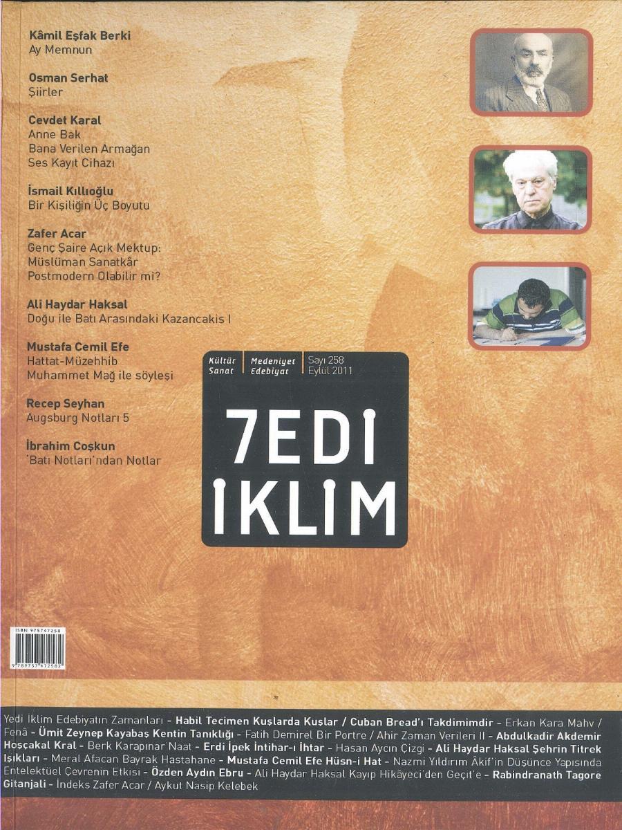 24. Cilt 258. Sayı Kapağı