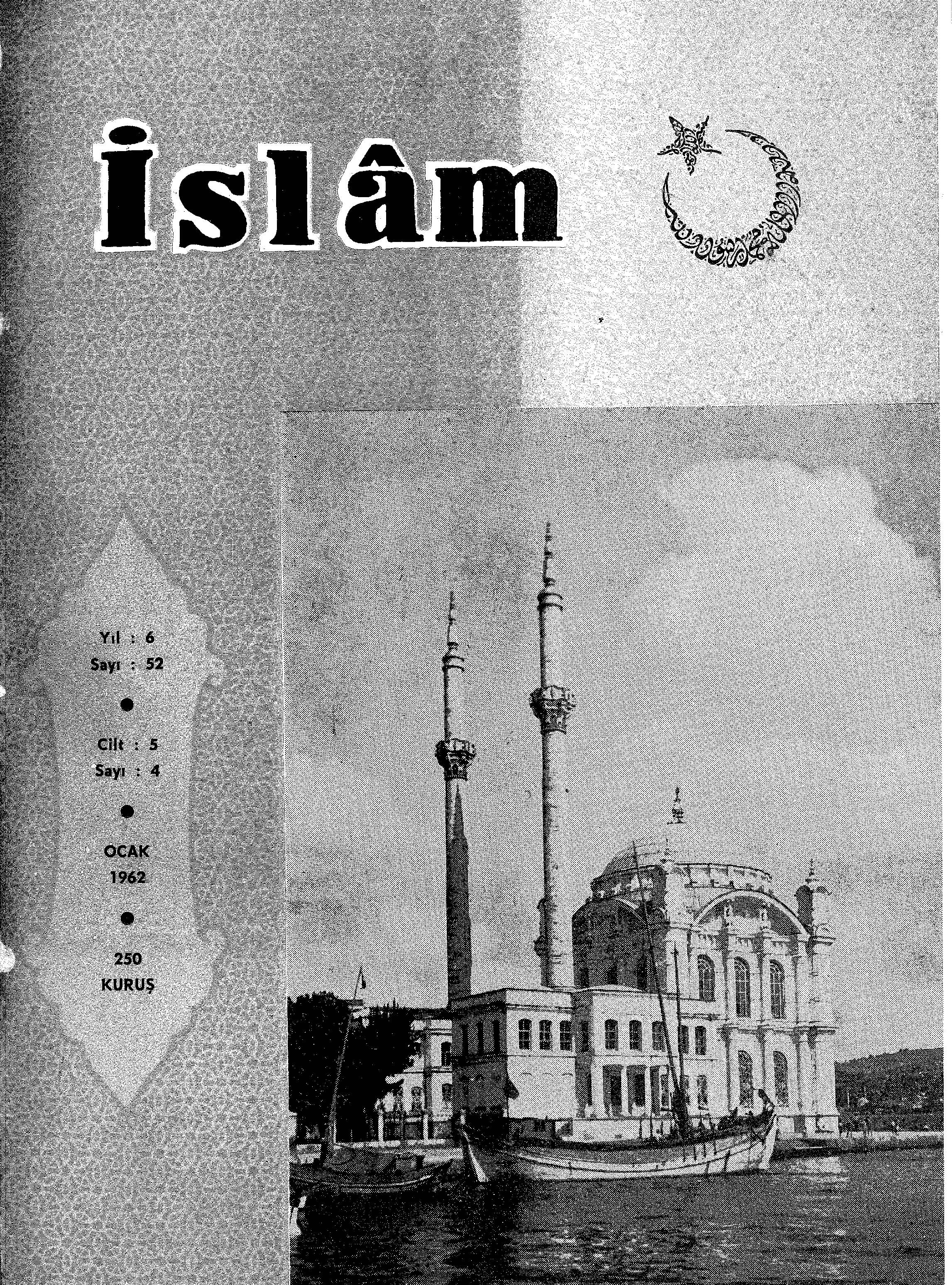 5. Cilt 52. Sayı Kapağı