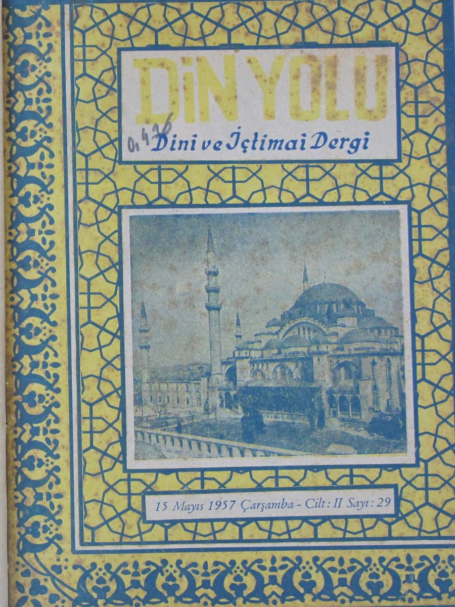 2. Cilt 29. Sayı Kapağı