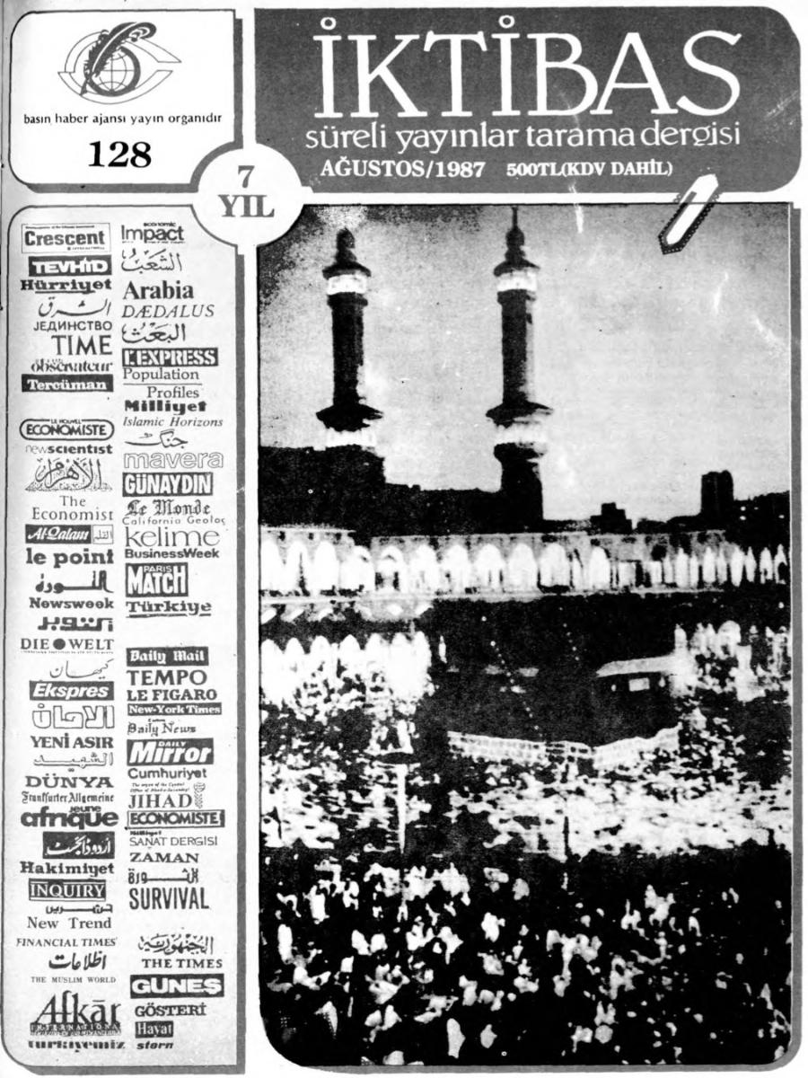 7. Cilt 128. Sayı Kapağı