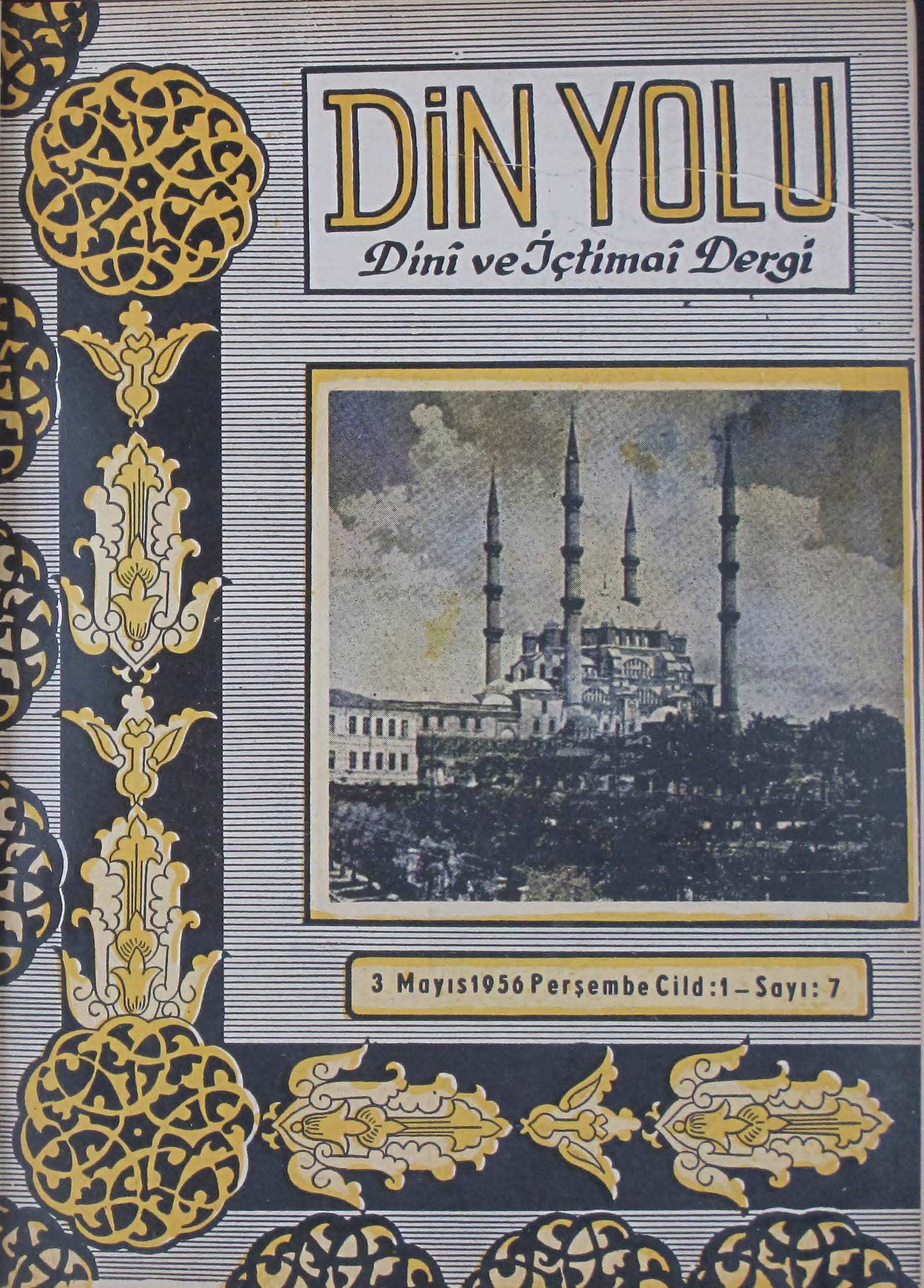 1. Cilt 7. Sayı Kapağı