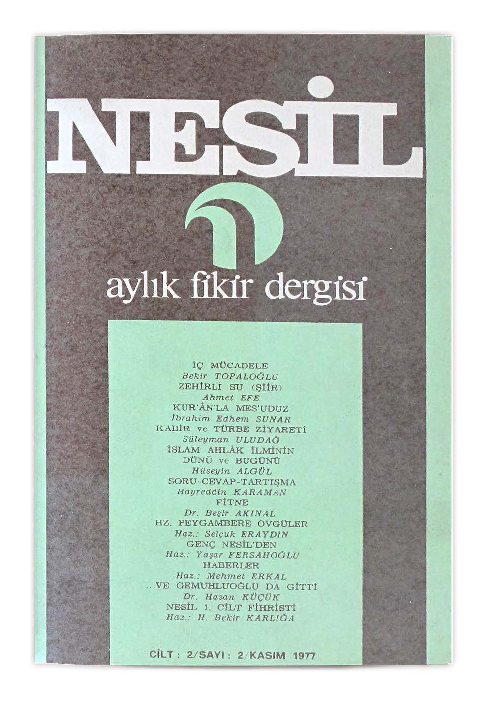2. Cilt 14. Sayı Kapağı