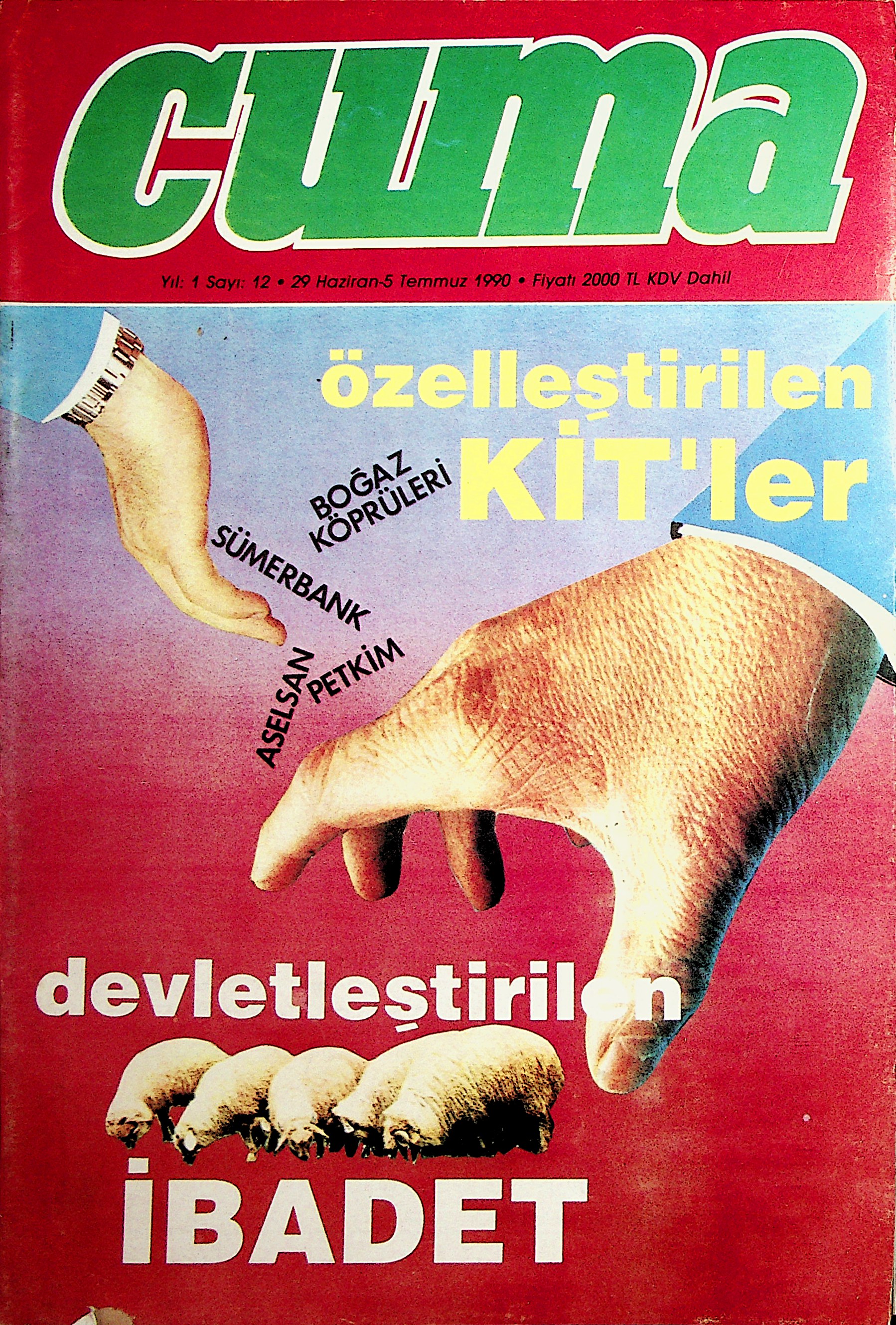 1. Cilt 12. Sayı Kapağı