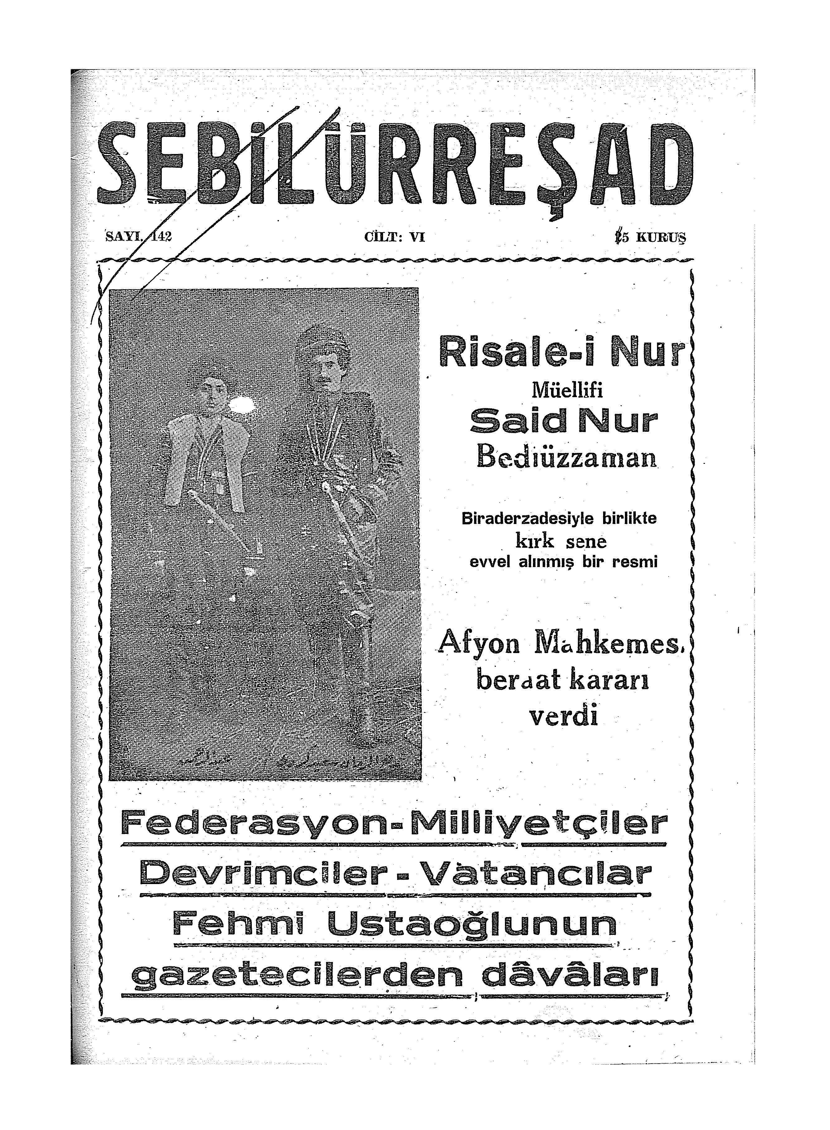 6. Cilt 142. Sayı Kapağı
