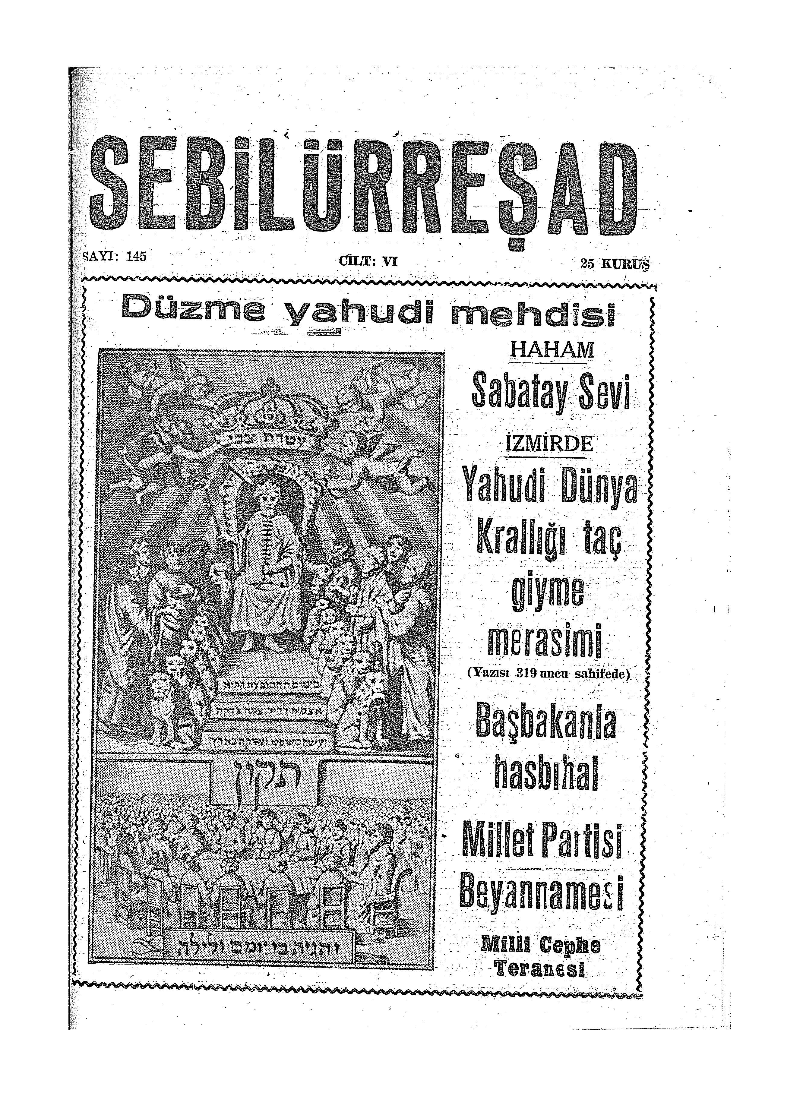6. Cilt 145. Sayı Kapağı
