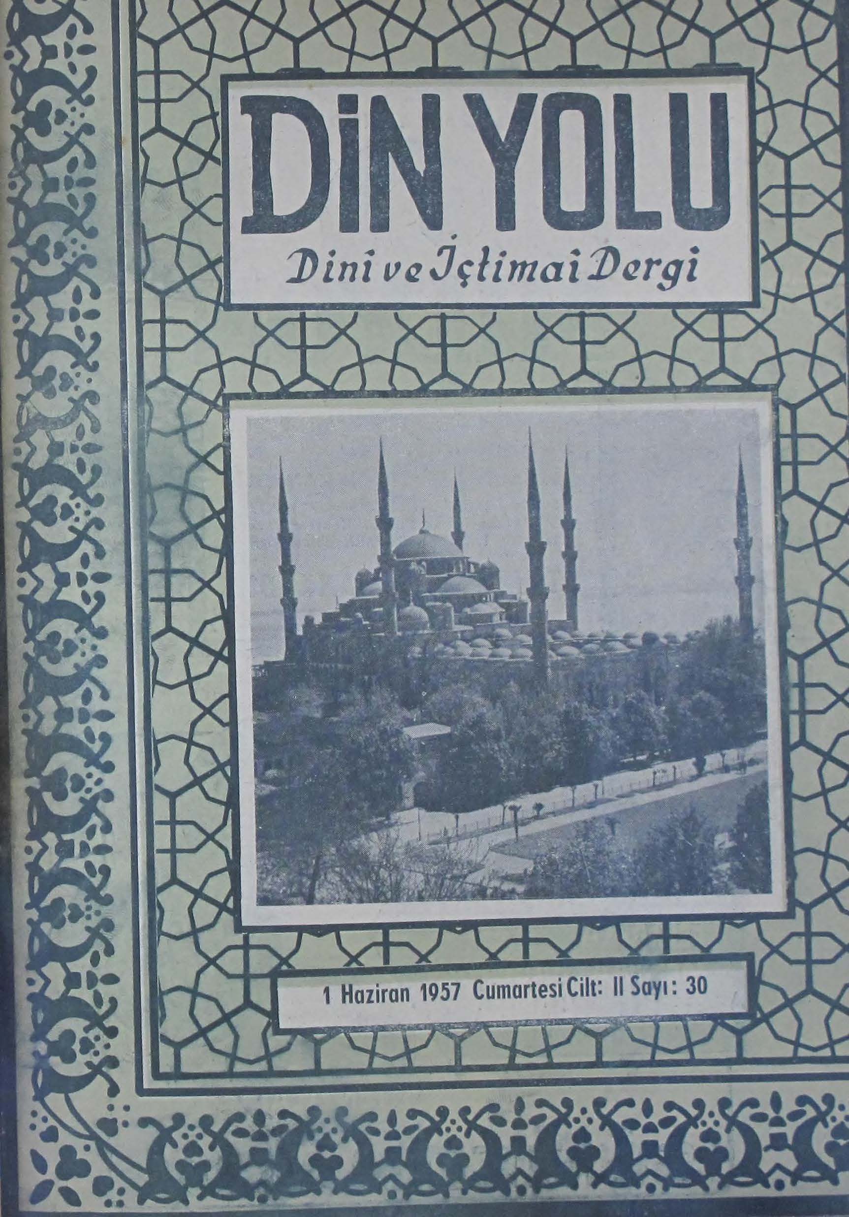2. Cilt 30. Sayı Kapağı