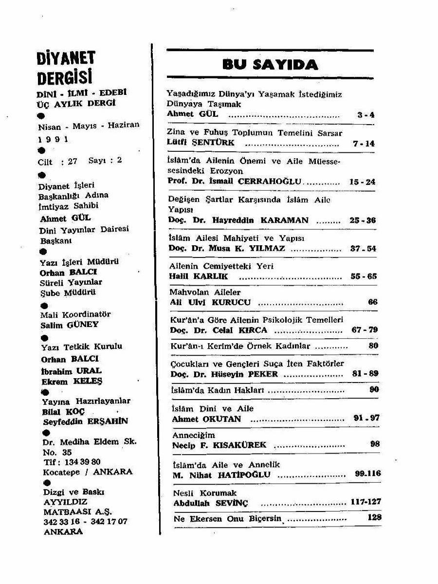 27. Cilt 2. Sayı Kapağı