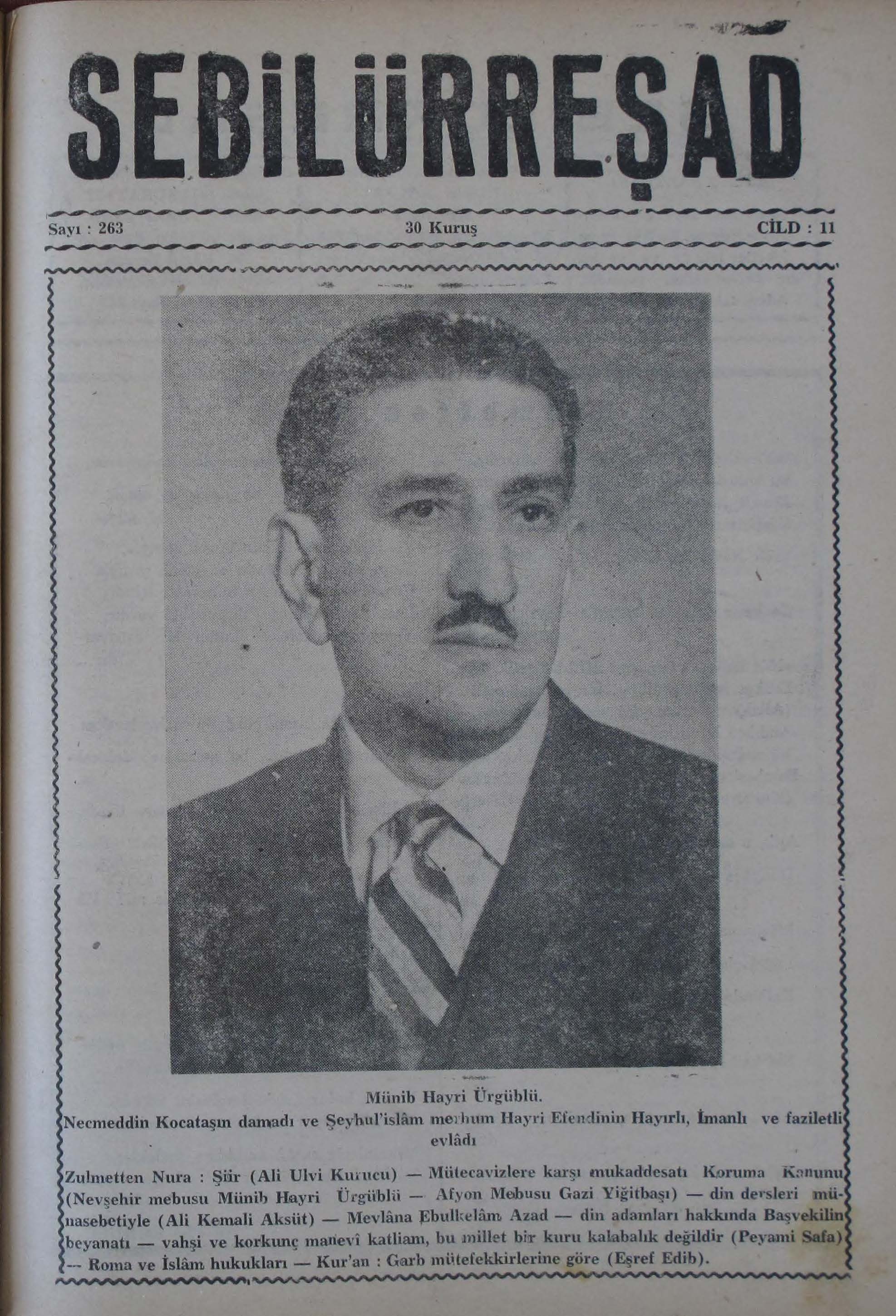 11. Cilt 263. Sayı Kapağı