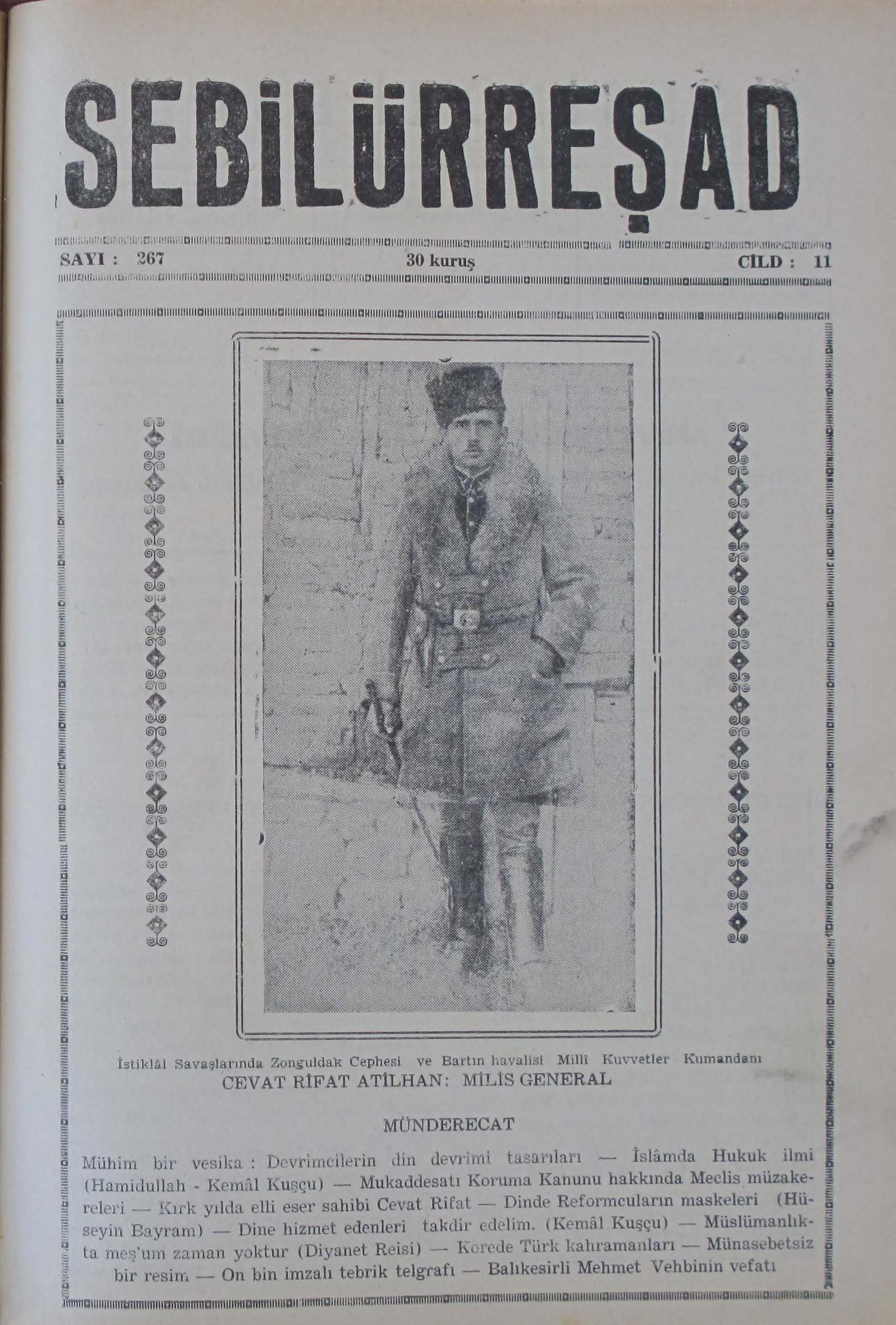 11. Cilt 267. Sayı Kapağı