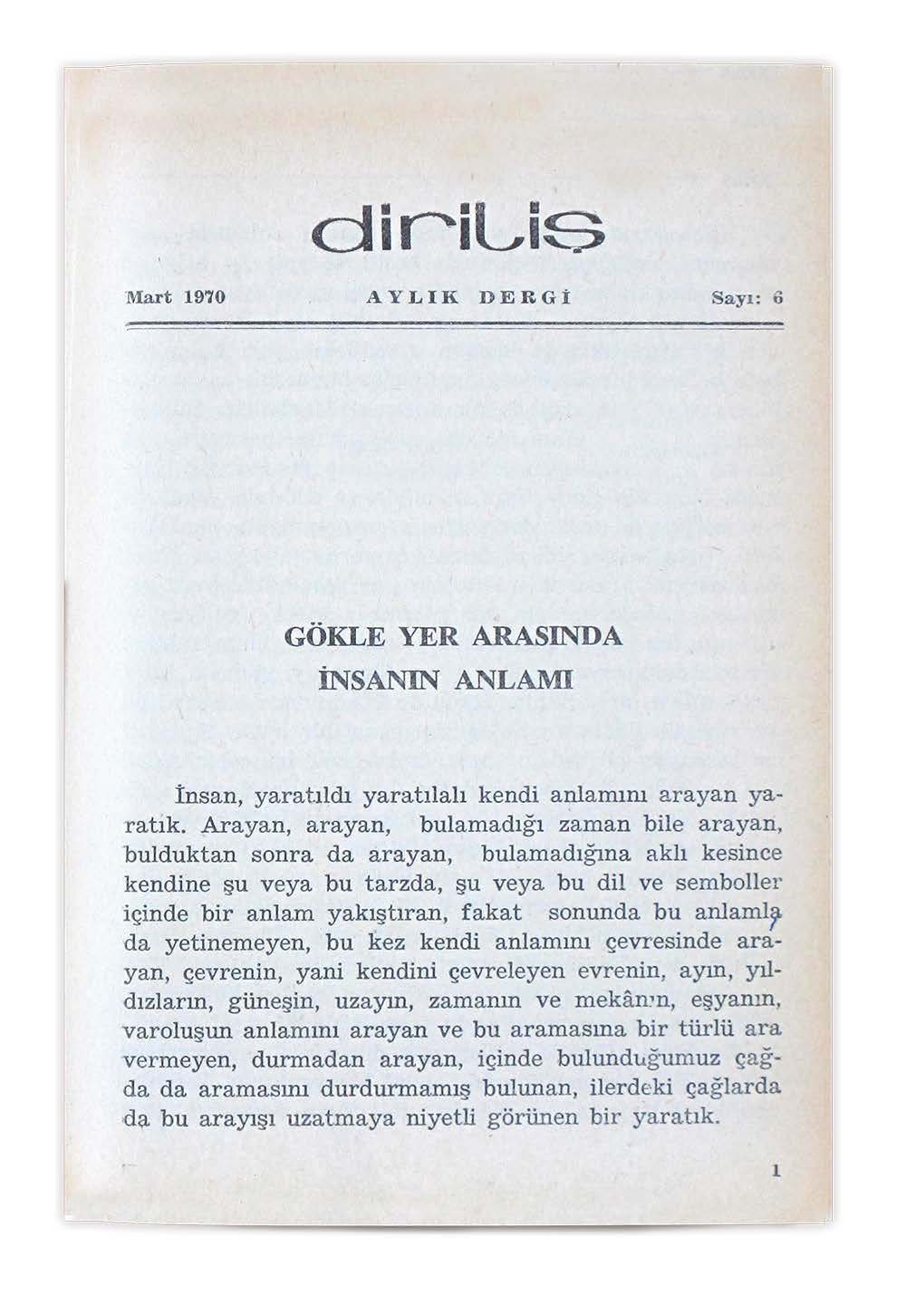 3. Cilt 6. Sayı Kapağı