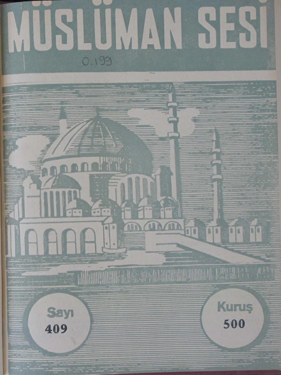 23. Cilt 409. Sayı Kapağı