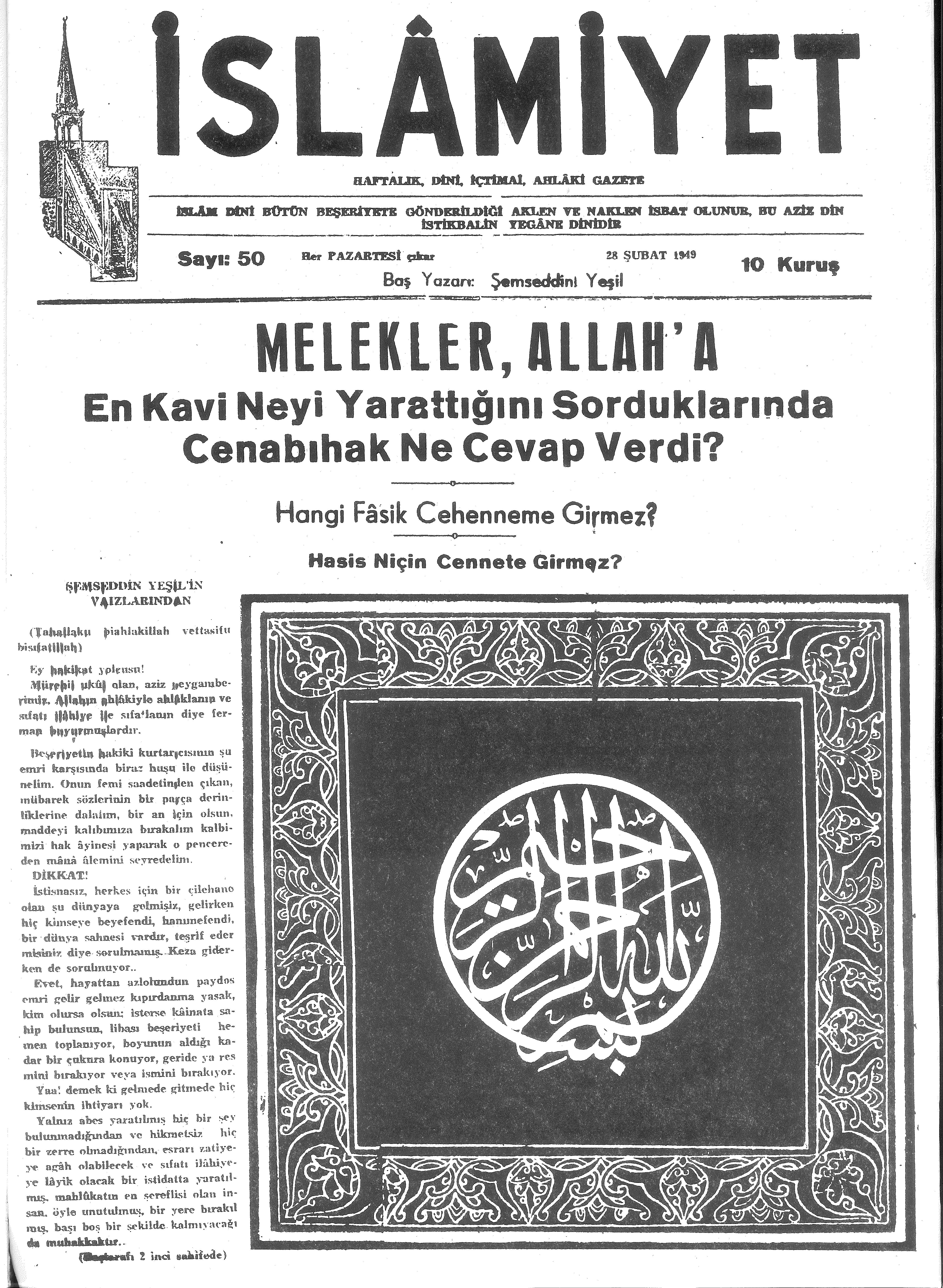Sayı Kapağı