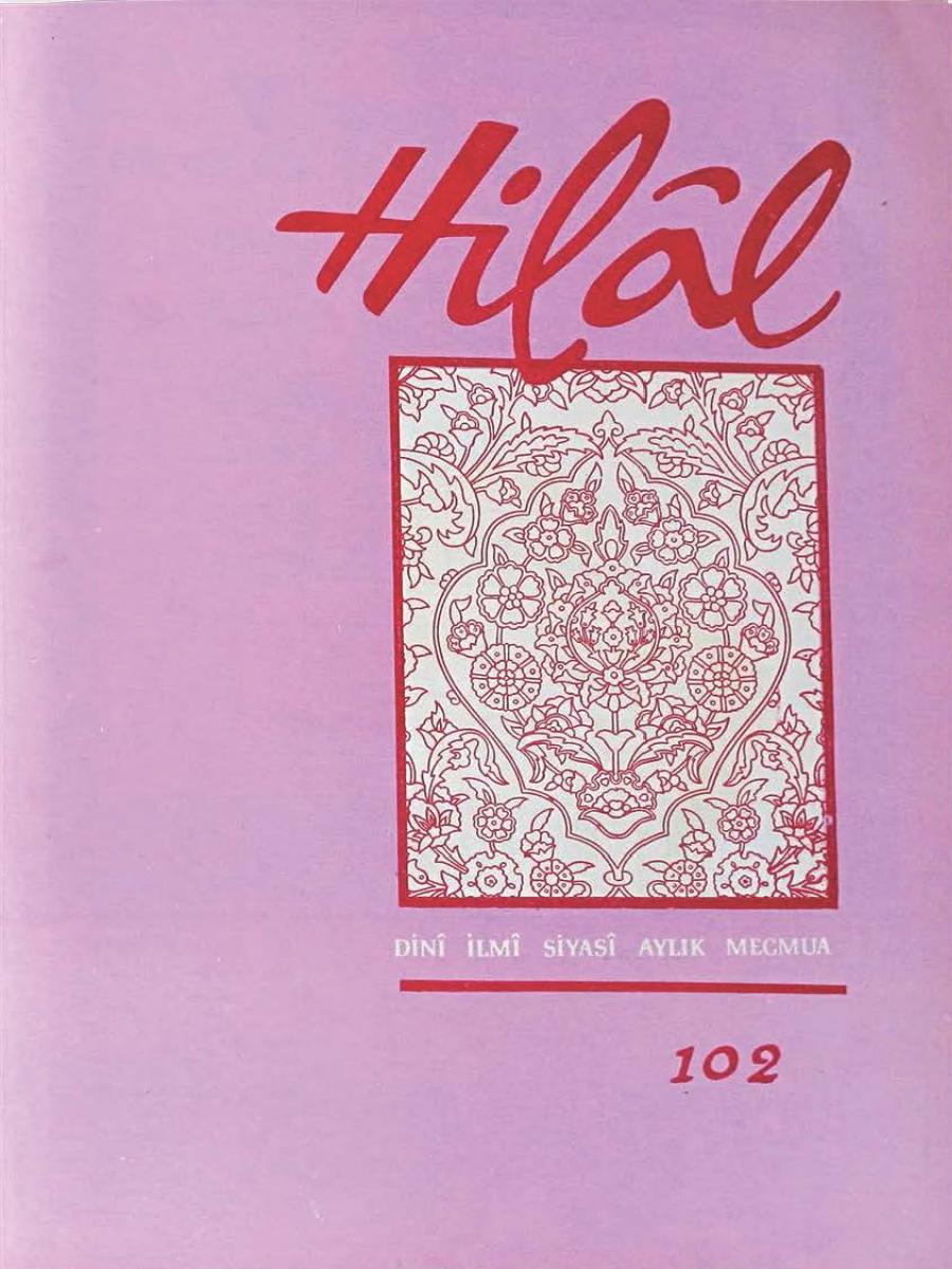 9. Cilt 102. Sayı Kapağı