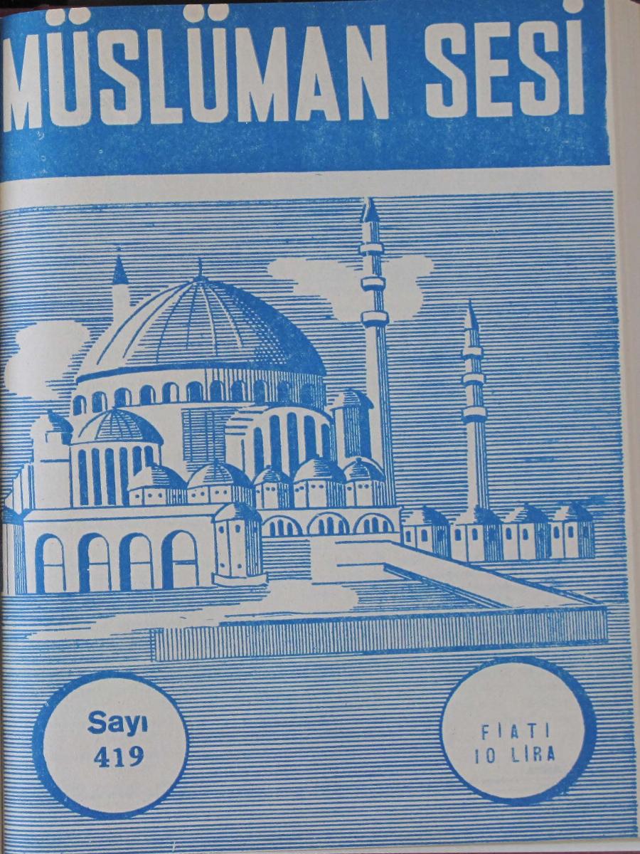 23. Cilt 419. Sayı Kapağı