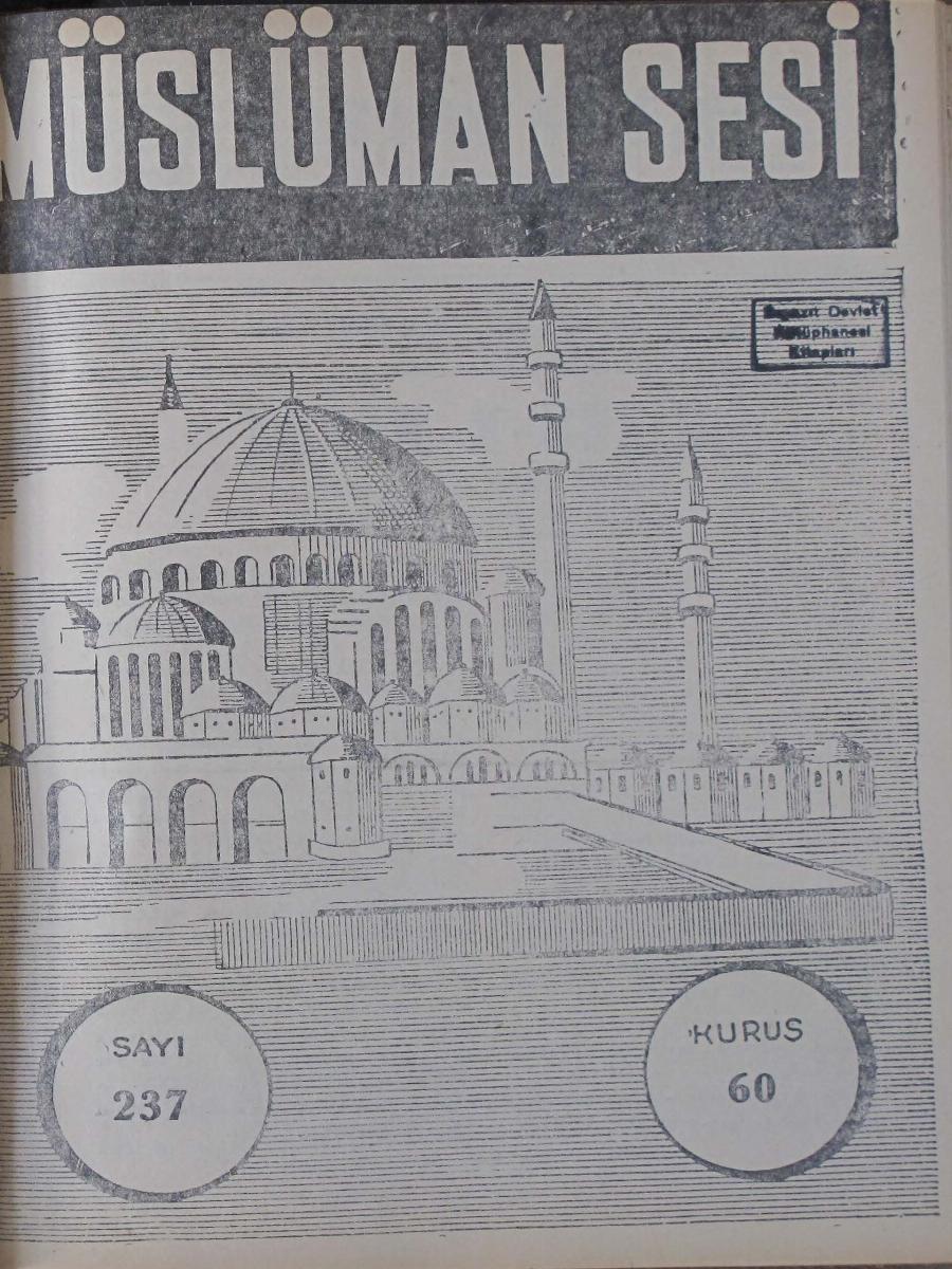 15. Cilt 237. Sayı Kapağı