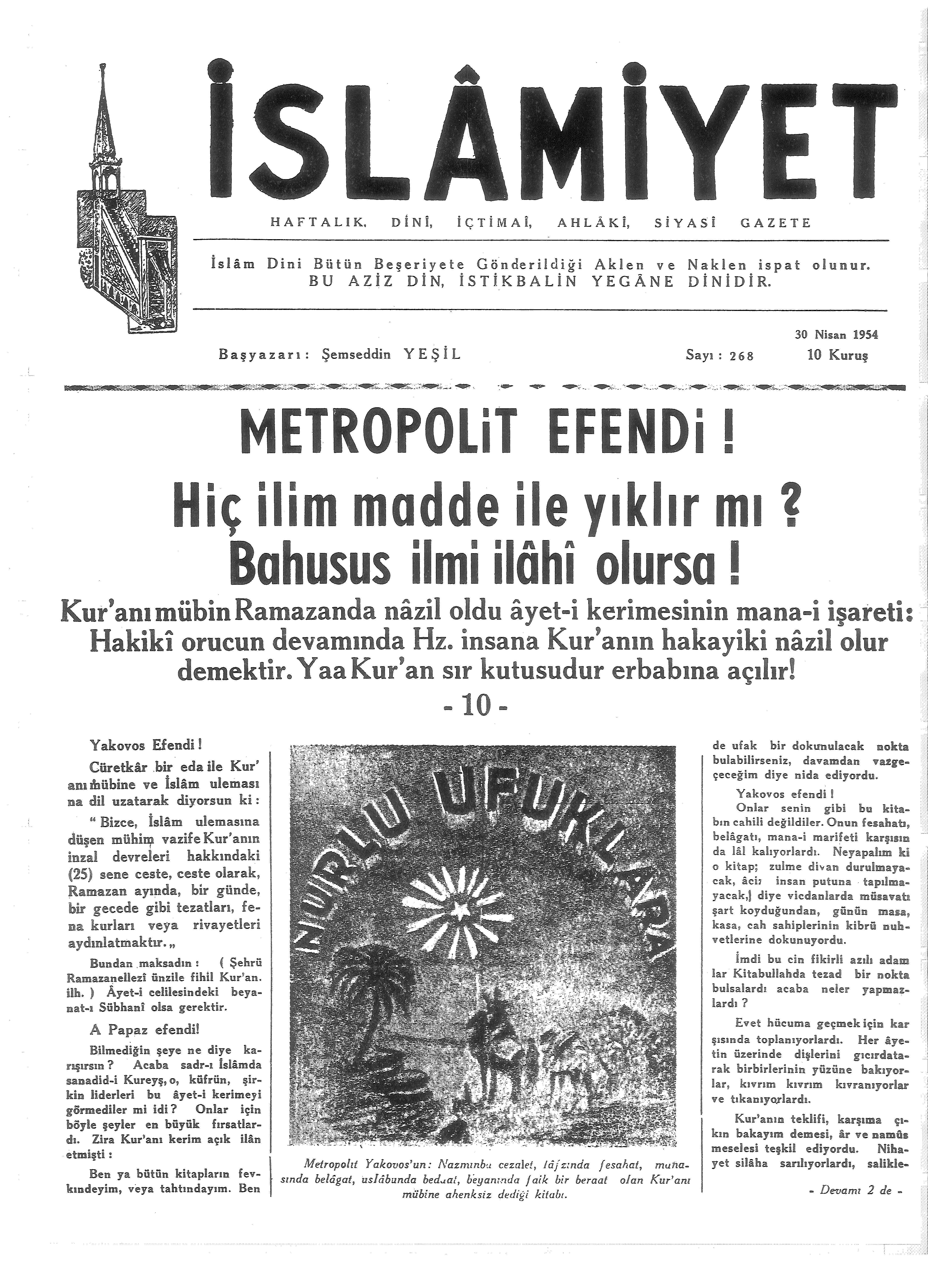 6. Cilt 268. Sayı Kapağı