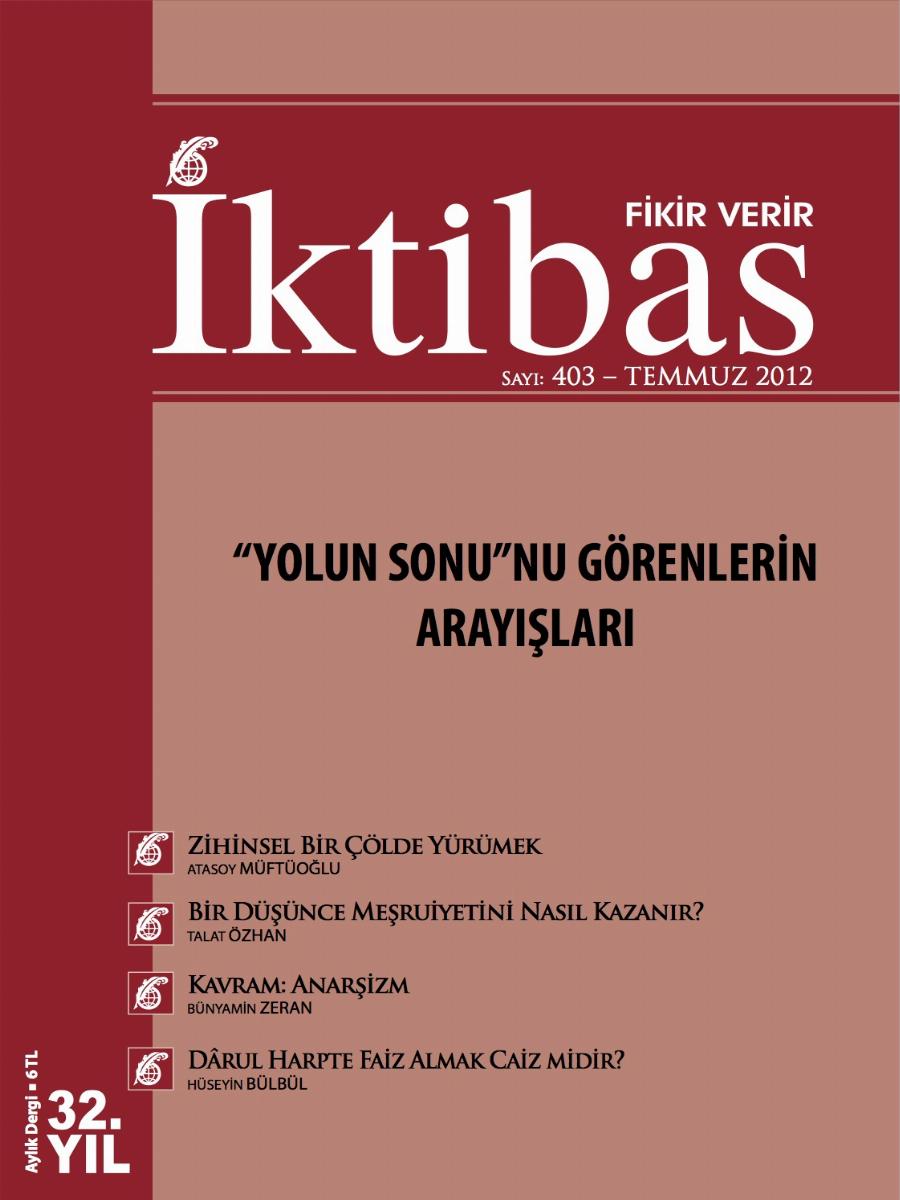 32. Cilt 403. Sayı Kapağı