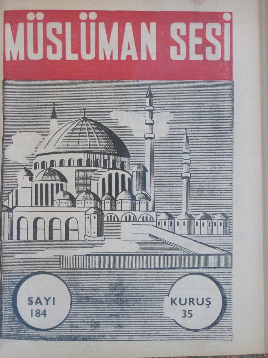 12. Cilt 184. Sayı Kapağı