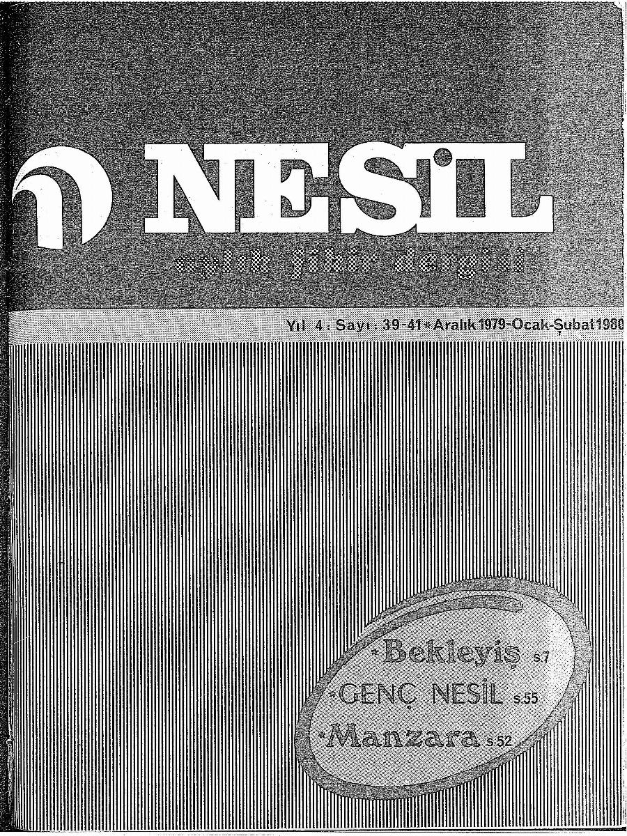 4. Cilt 39-41. Sayı Kapağı