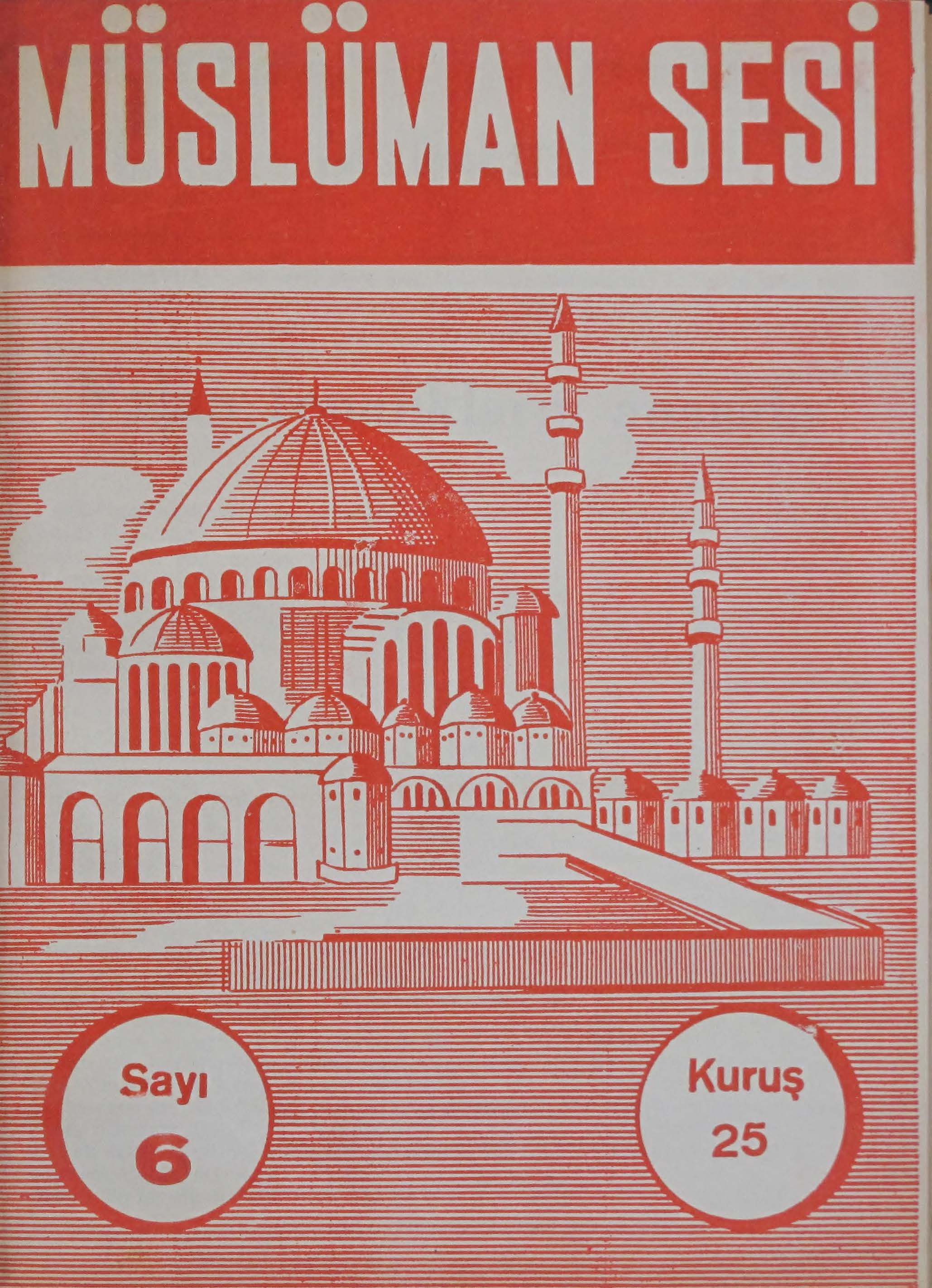 1. Cilt 6. Sayı Kapağı