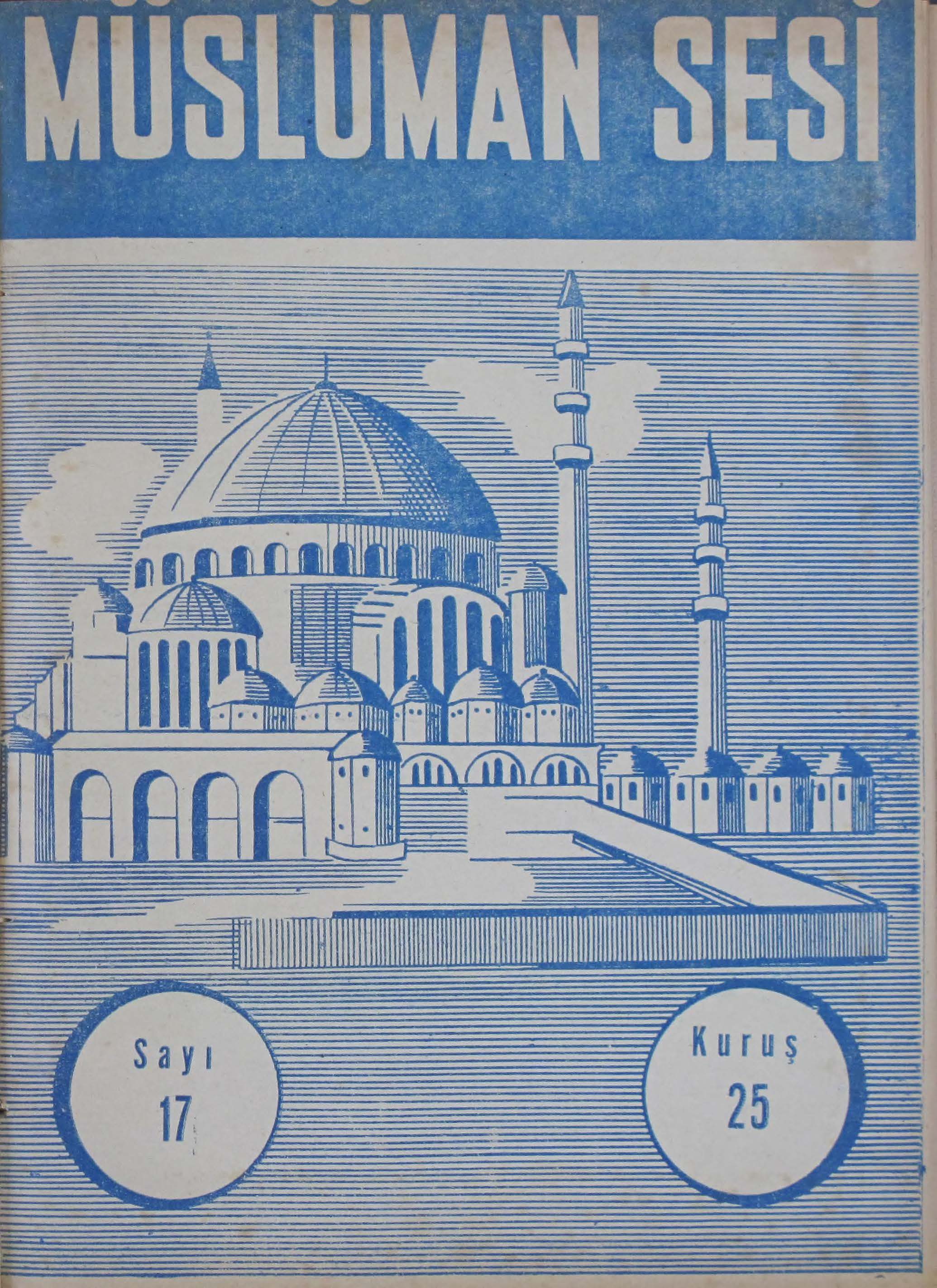 1. Cilt 17. Sayı Kapağı