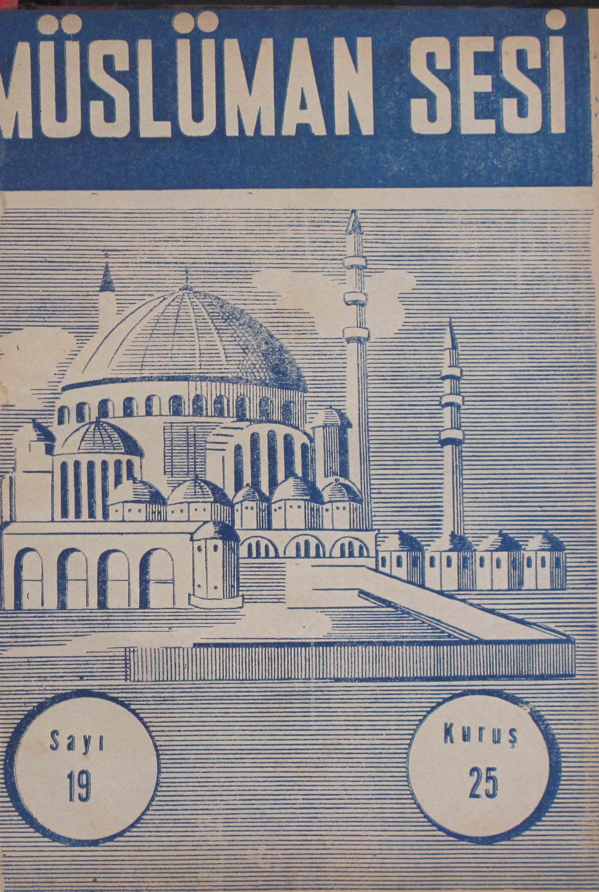 2. Cilt 19. Sayı Kapağı