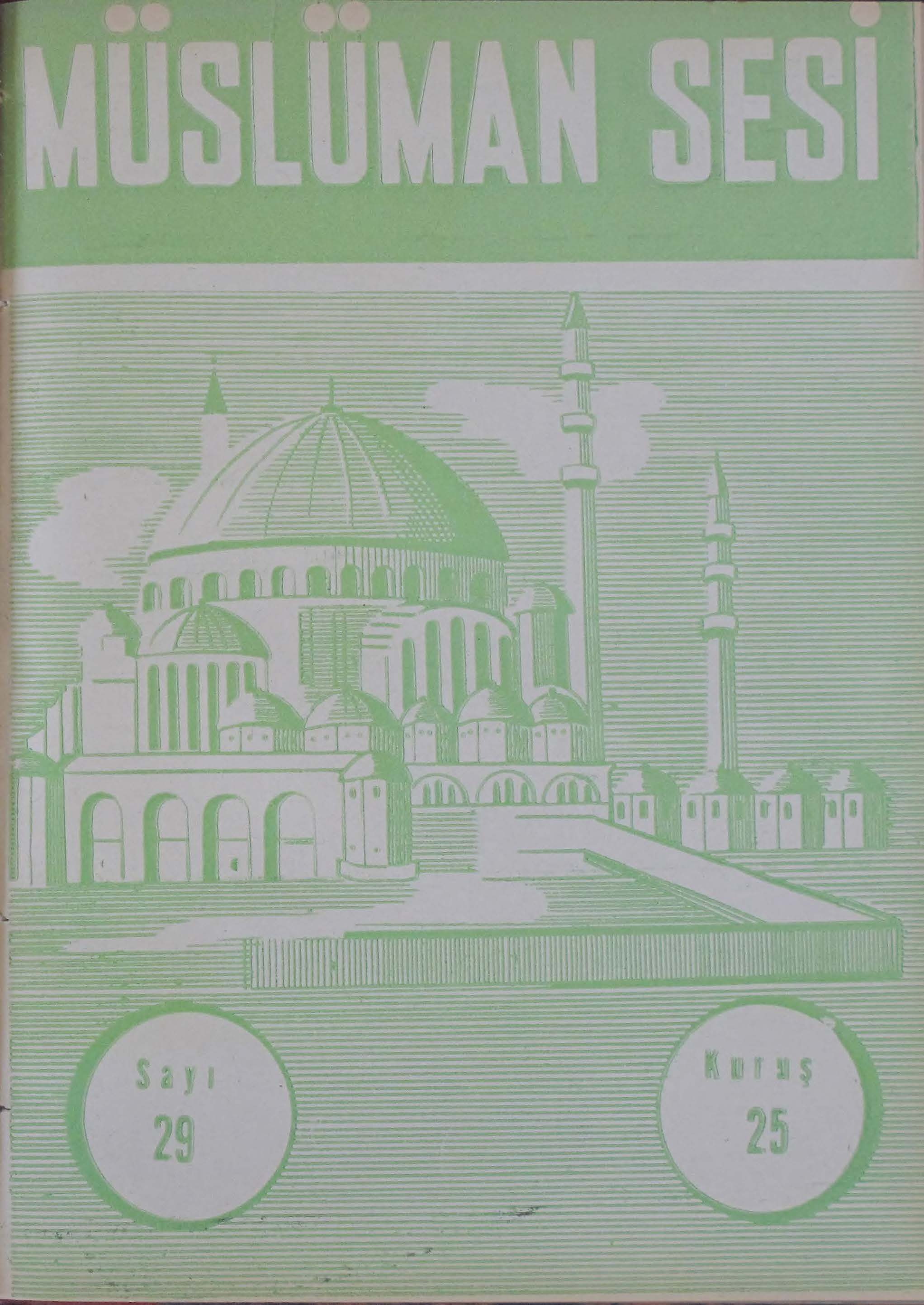 2. Cilt 29. Sayı Kapağı