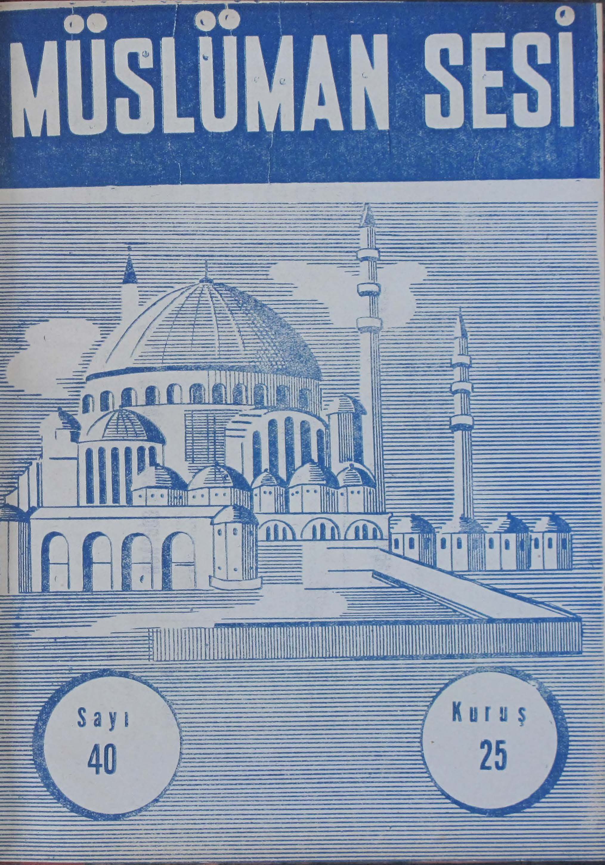 3. Cilt 40. Sayı Kapağı