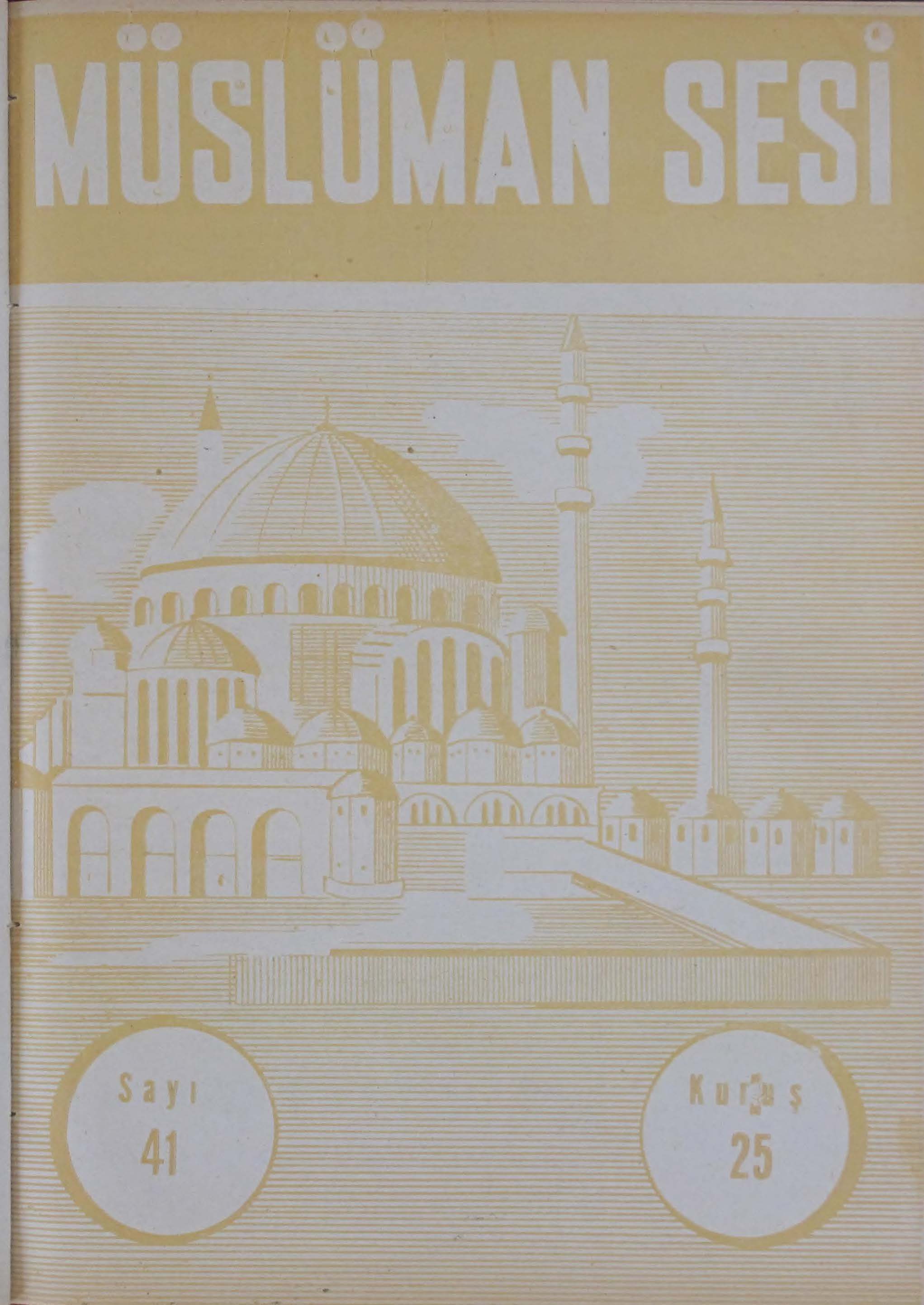 3. Cilt 41. Sayı Kapağı