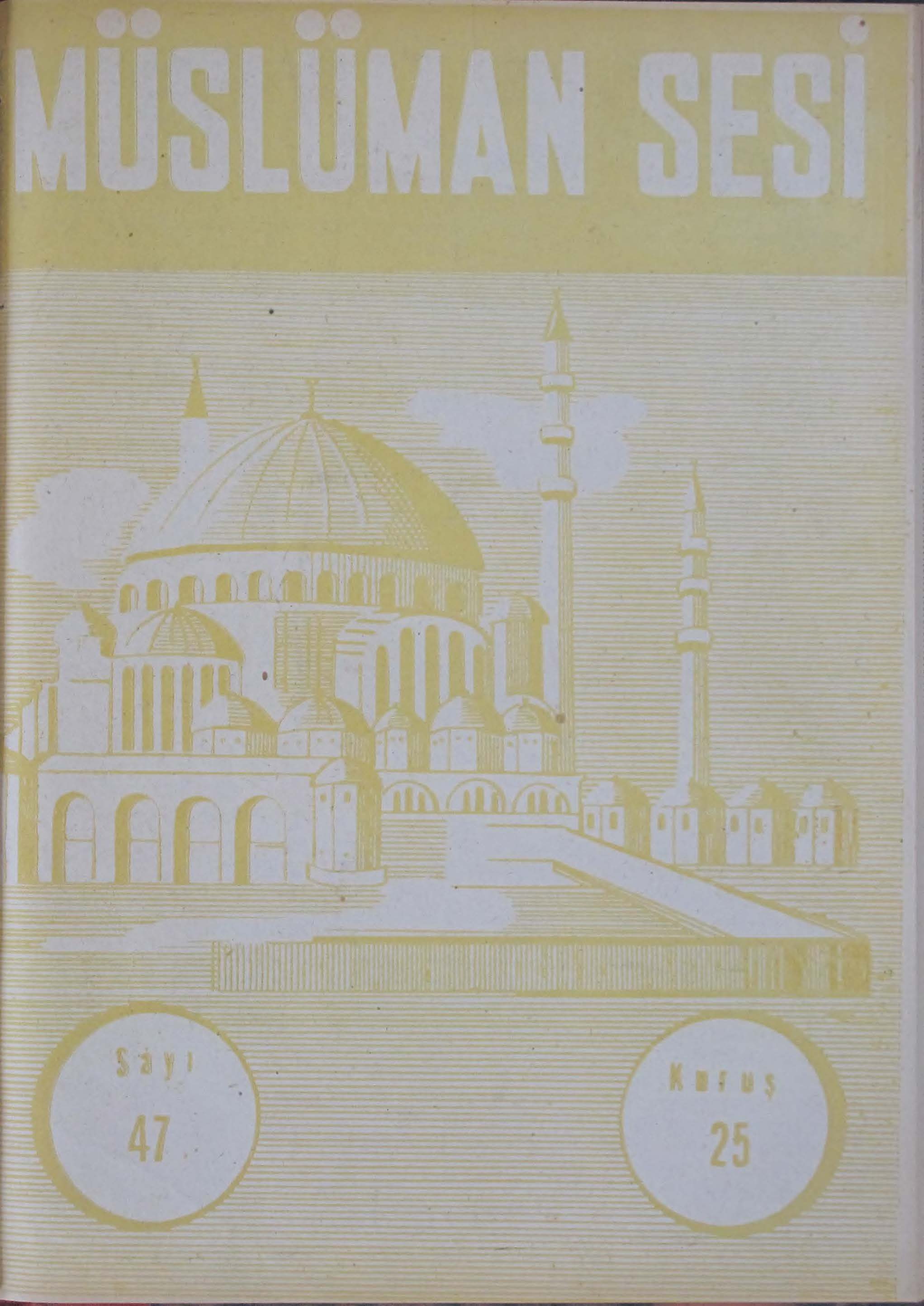 3. Cilt 47. Sayı Kapağı