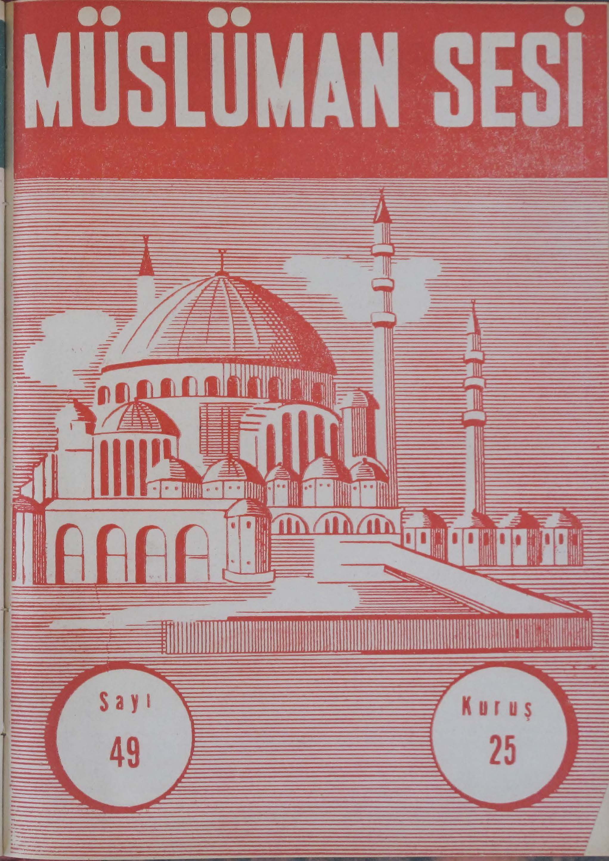 3. Cilt 49. Sayı Kapağı