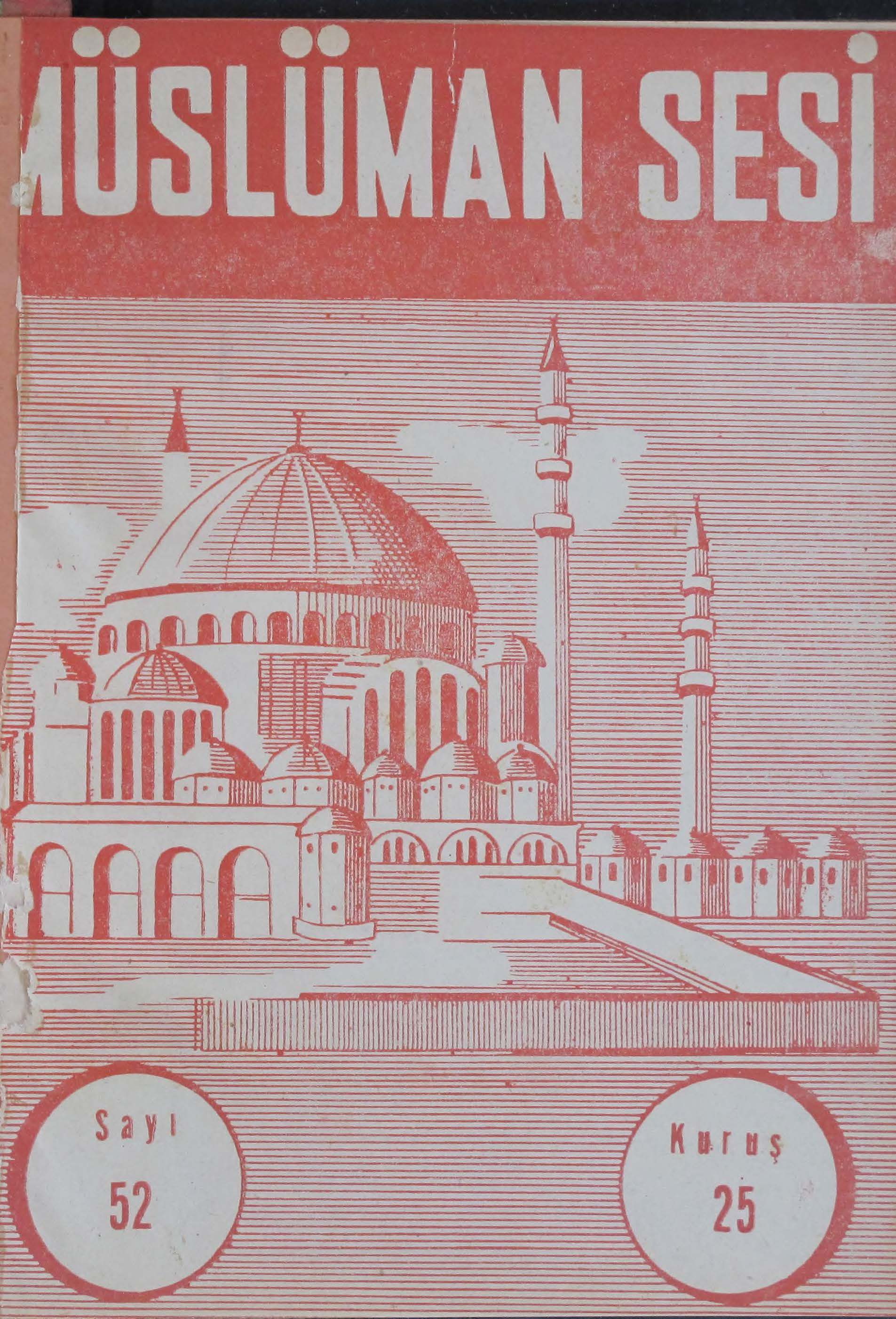 4. Cilt 52. Sayı Kapağı
