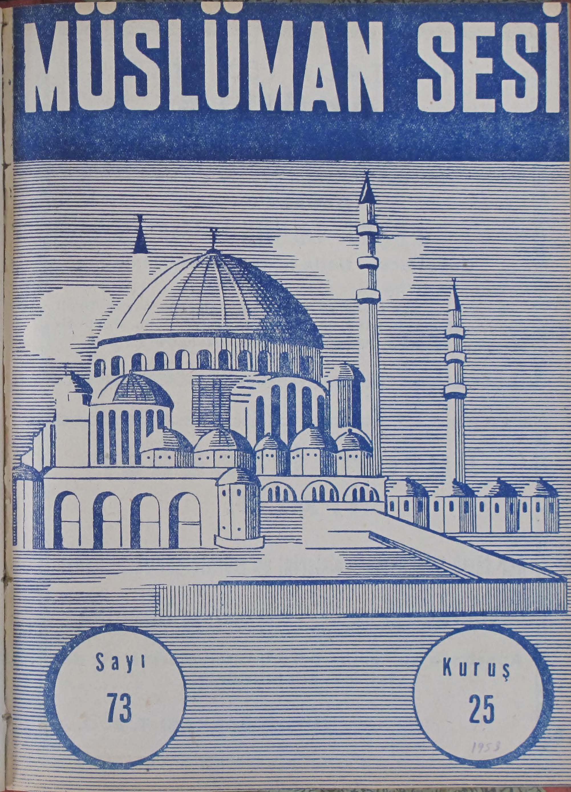 5. Cilt 73. Sayı Kapağı