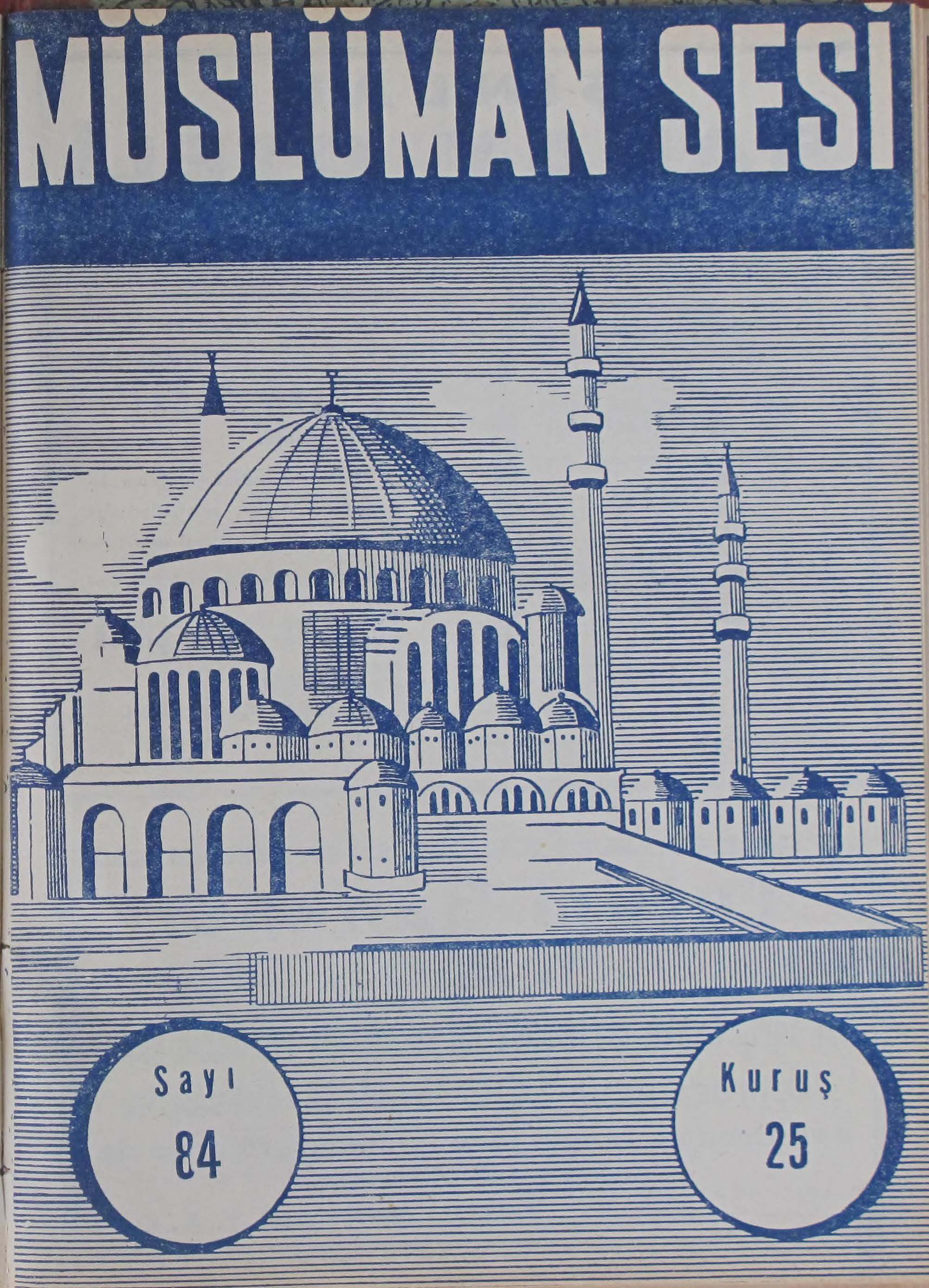 5. Cilt 84. Sayı Kapağı