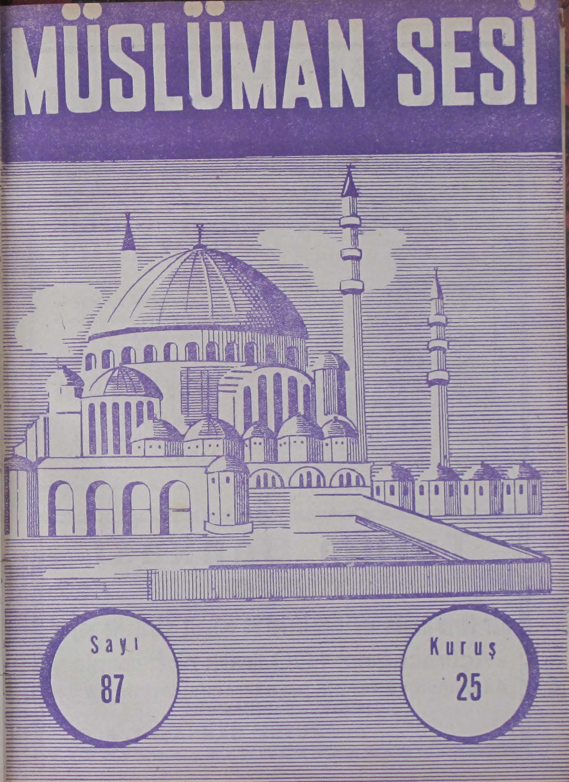6. Cilt 87. Sayı Kapağı