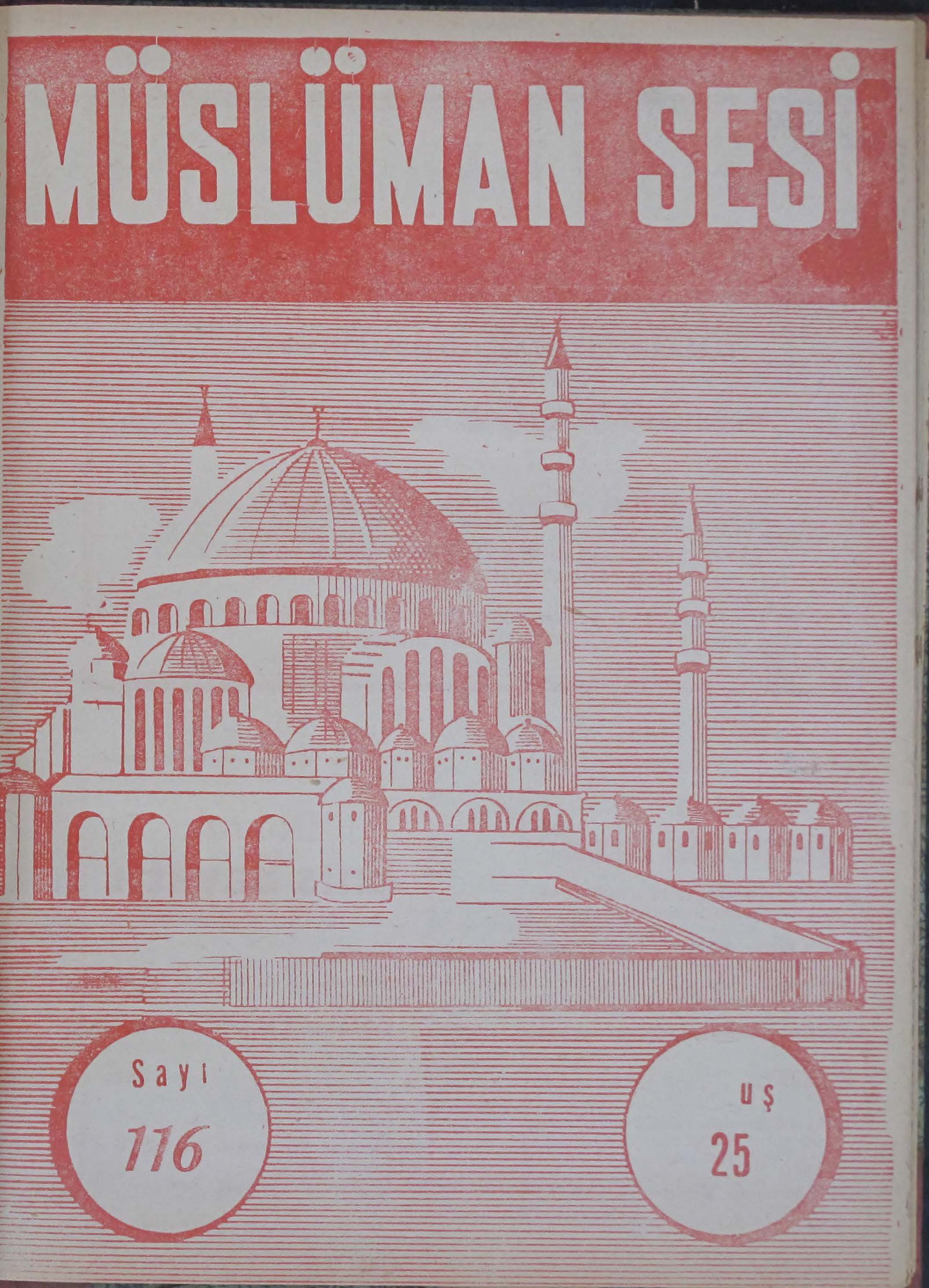 8. Cilt 116. Sayı Kapağı