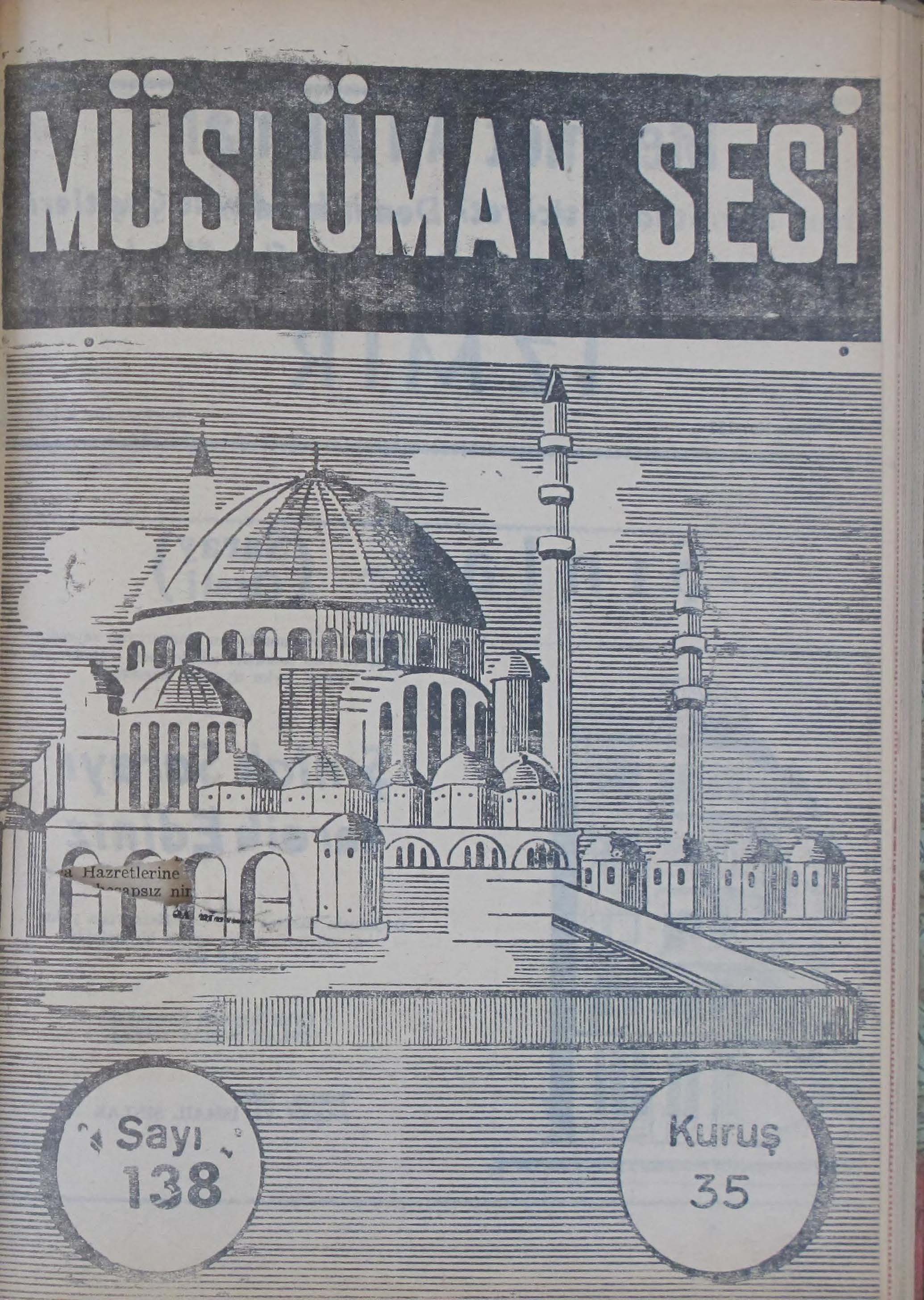 9. Cilt 138. Sayı Kapağı