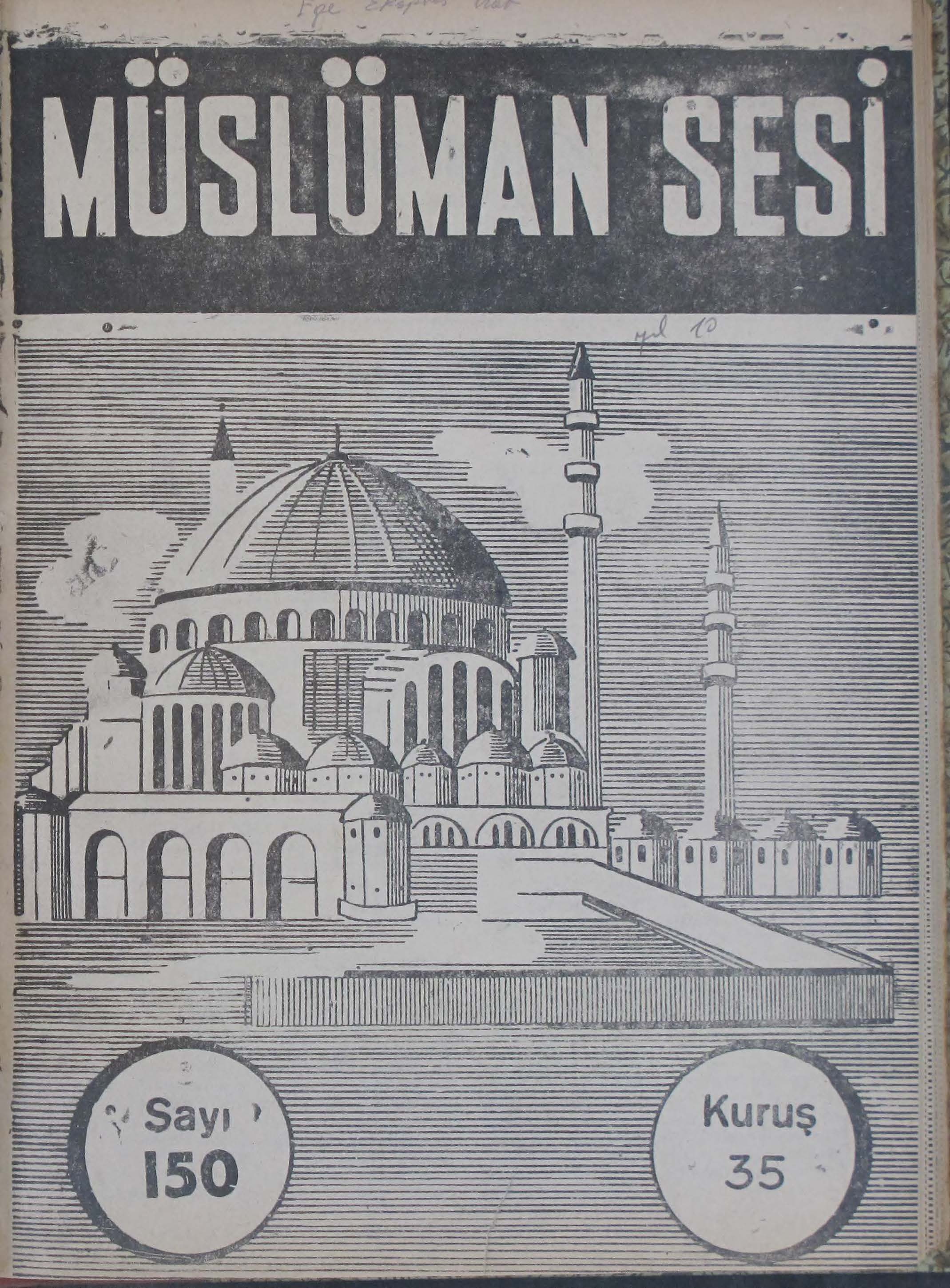 10. Cilt 150. Sayı Kapağı