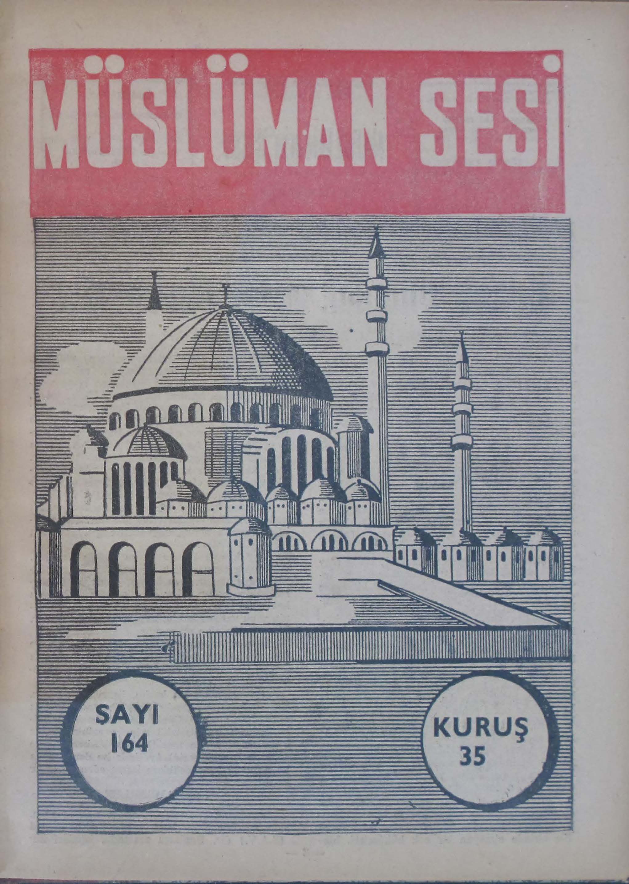 11. Cilt 164. Sayı Kapağı