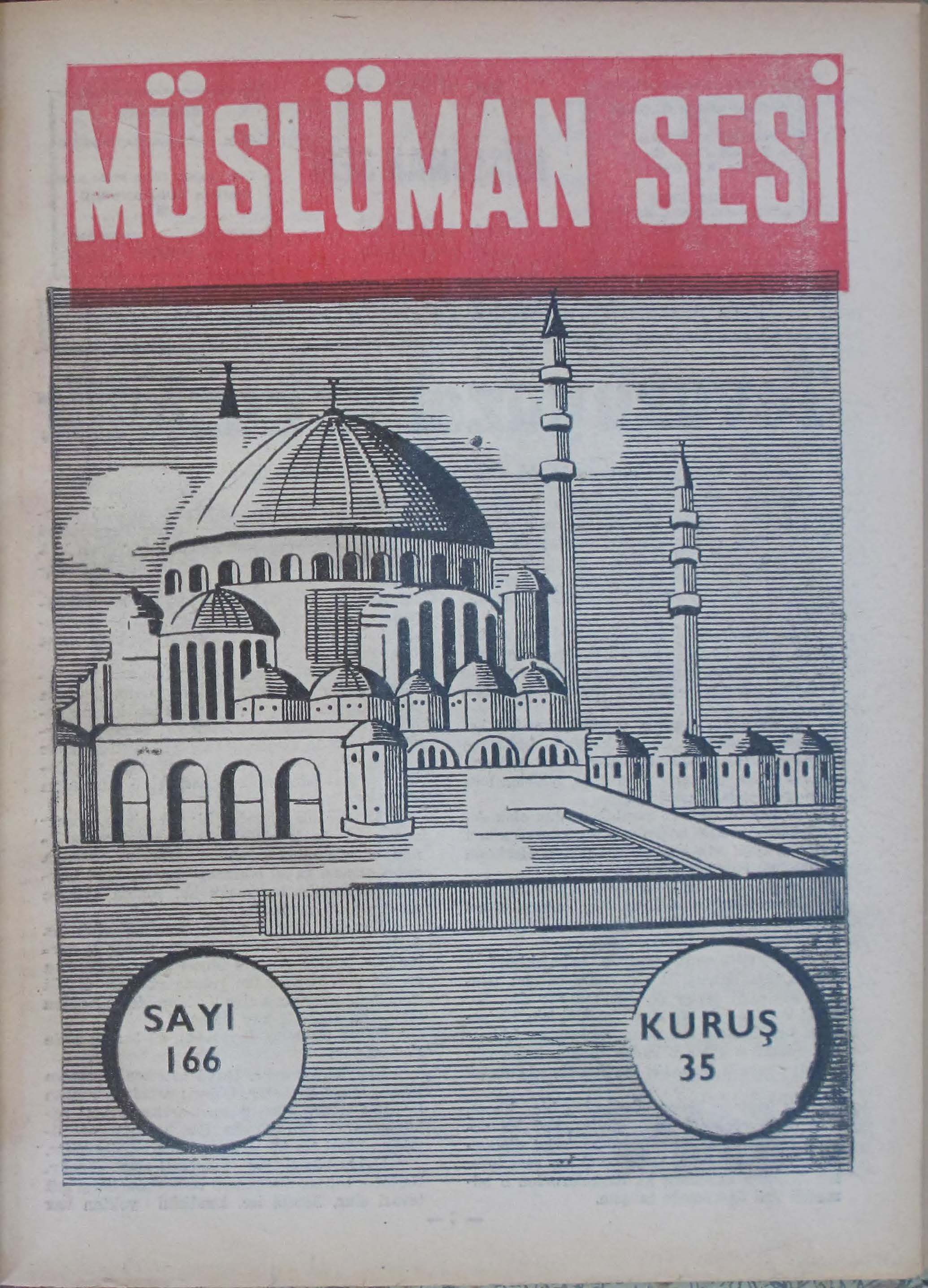 11. Cilt 166. Sayı Kapağı