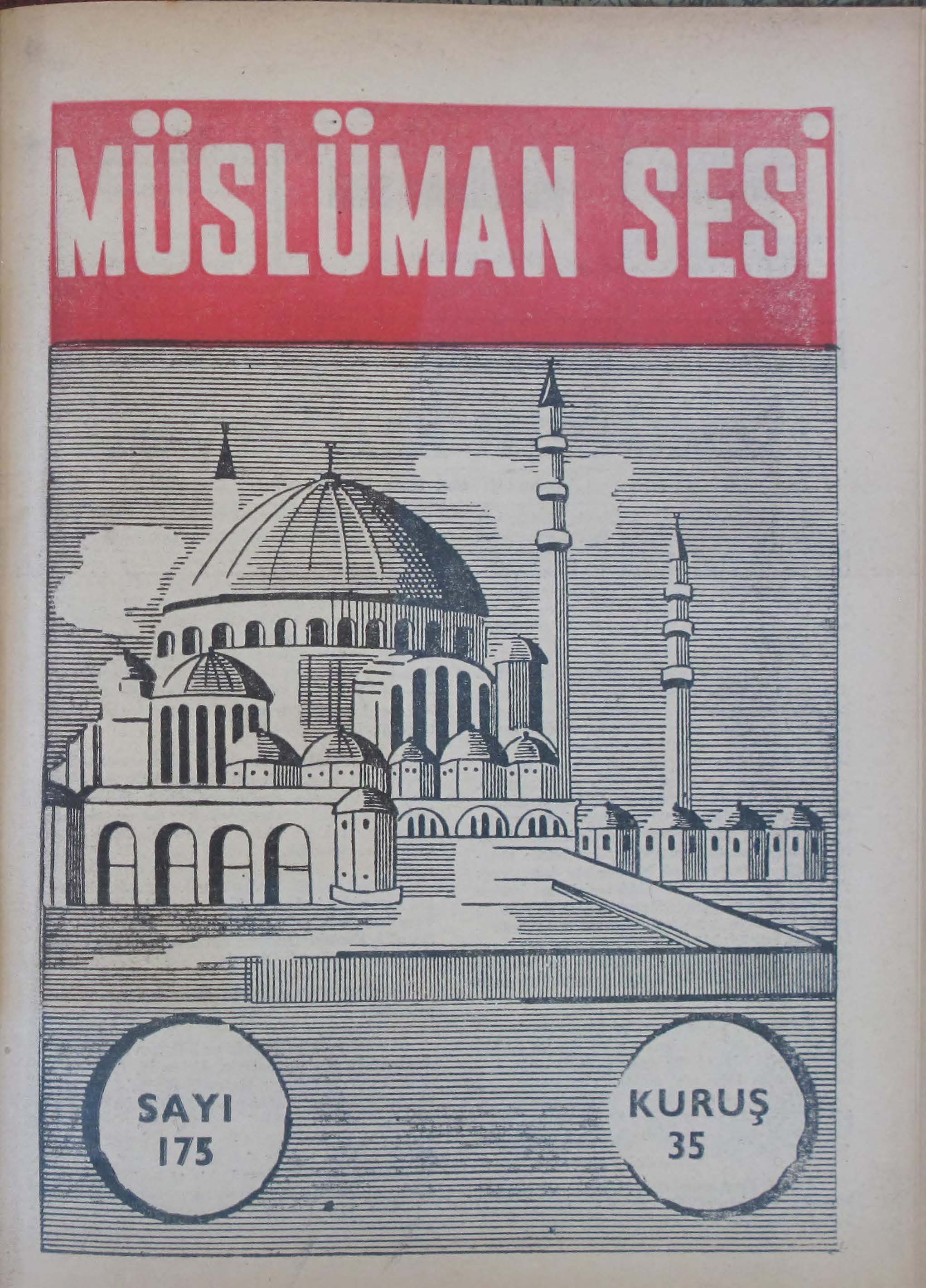 11. Cilt 175. Sayı Kapağı