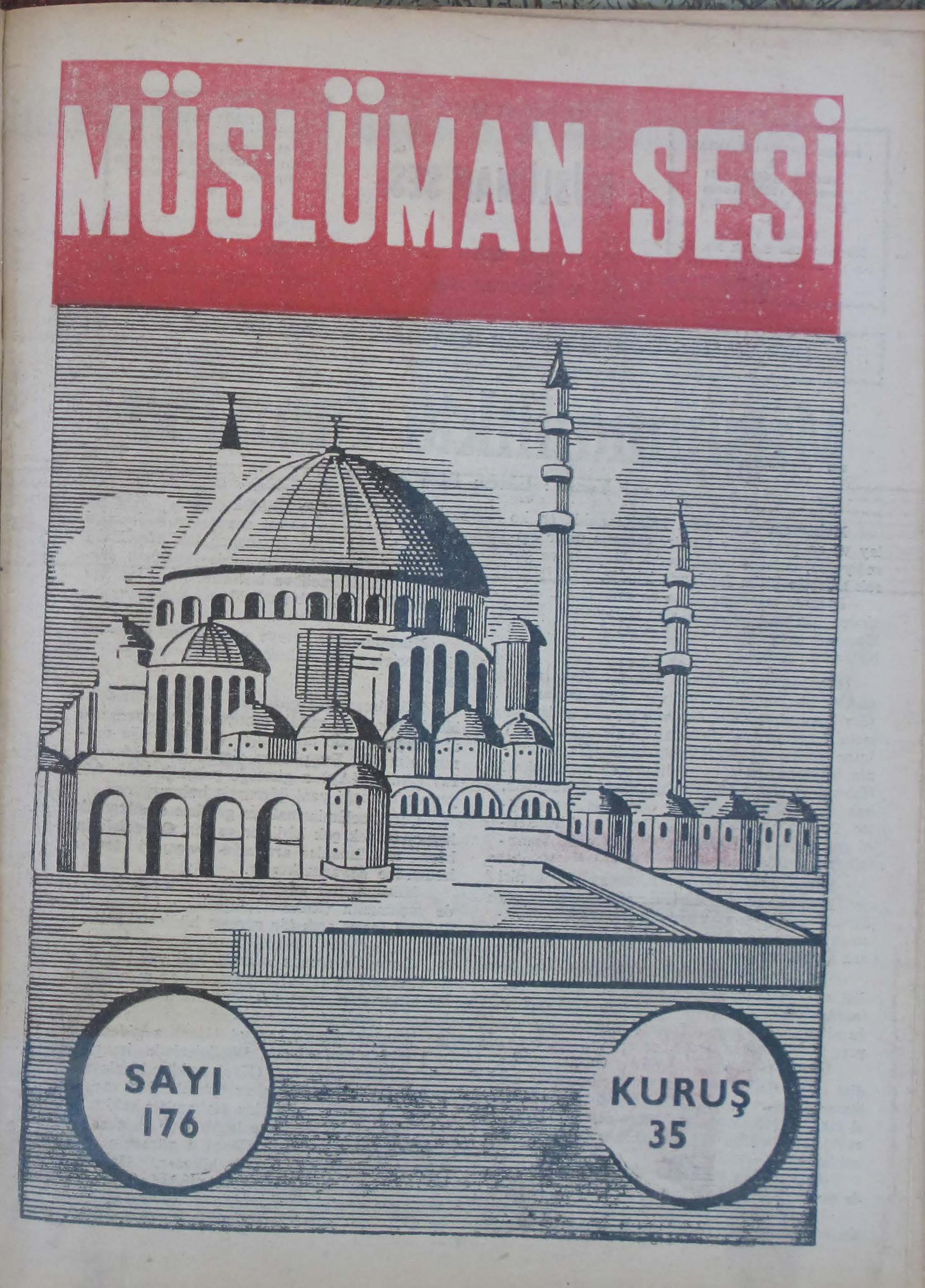 11. Cilt 176. Sayı Kapağı