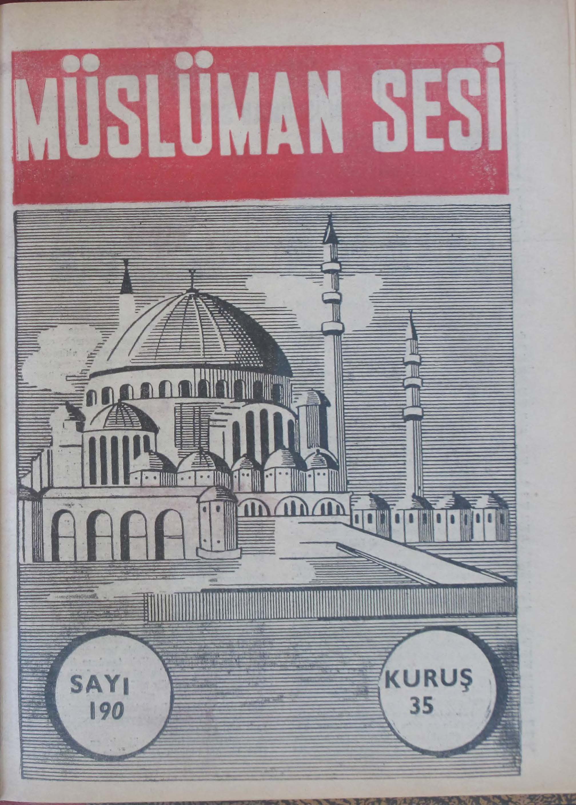 12. Cilt 190. Sayı Kapağı