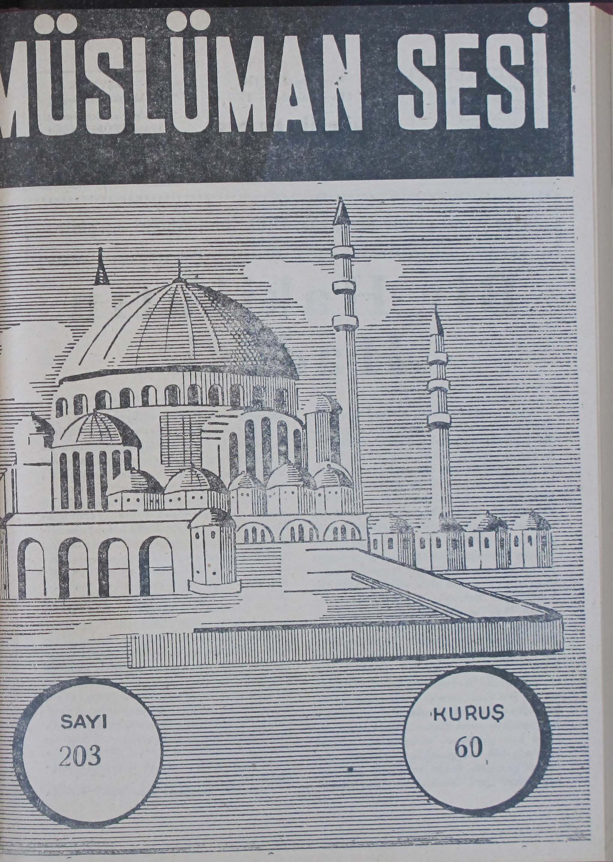 13. Cilt 203. Sayı Kapağı