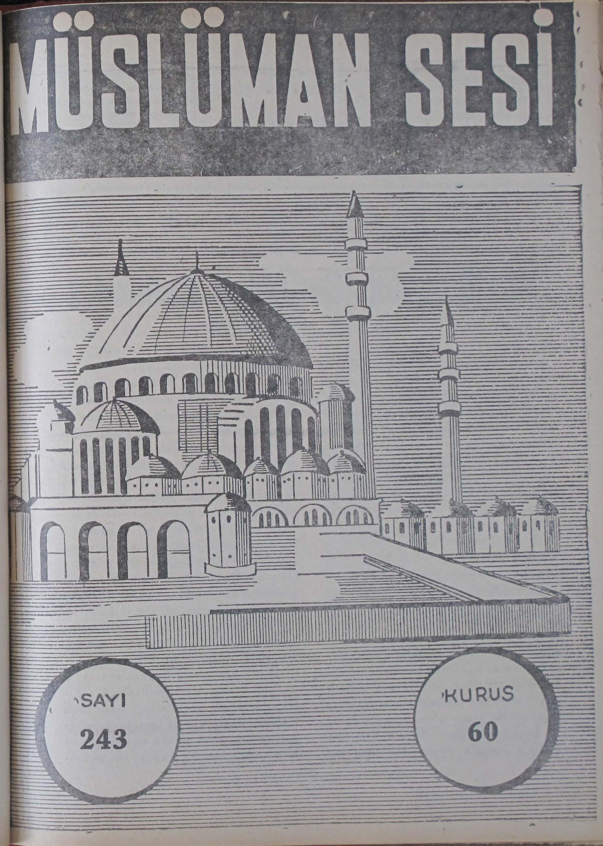 15. Cilt 243. Sayı Kapağı
