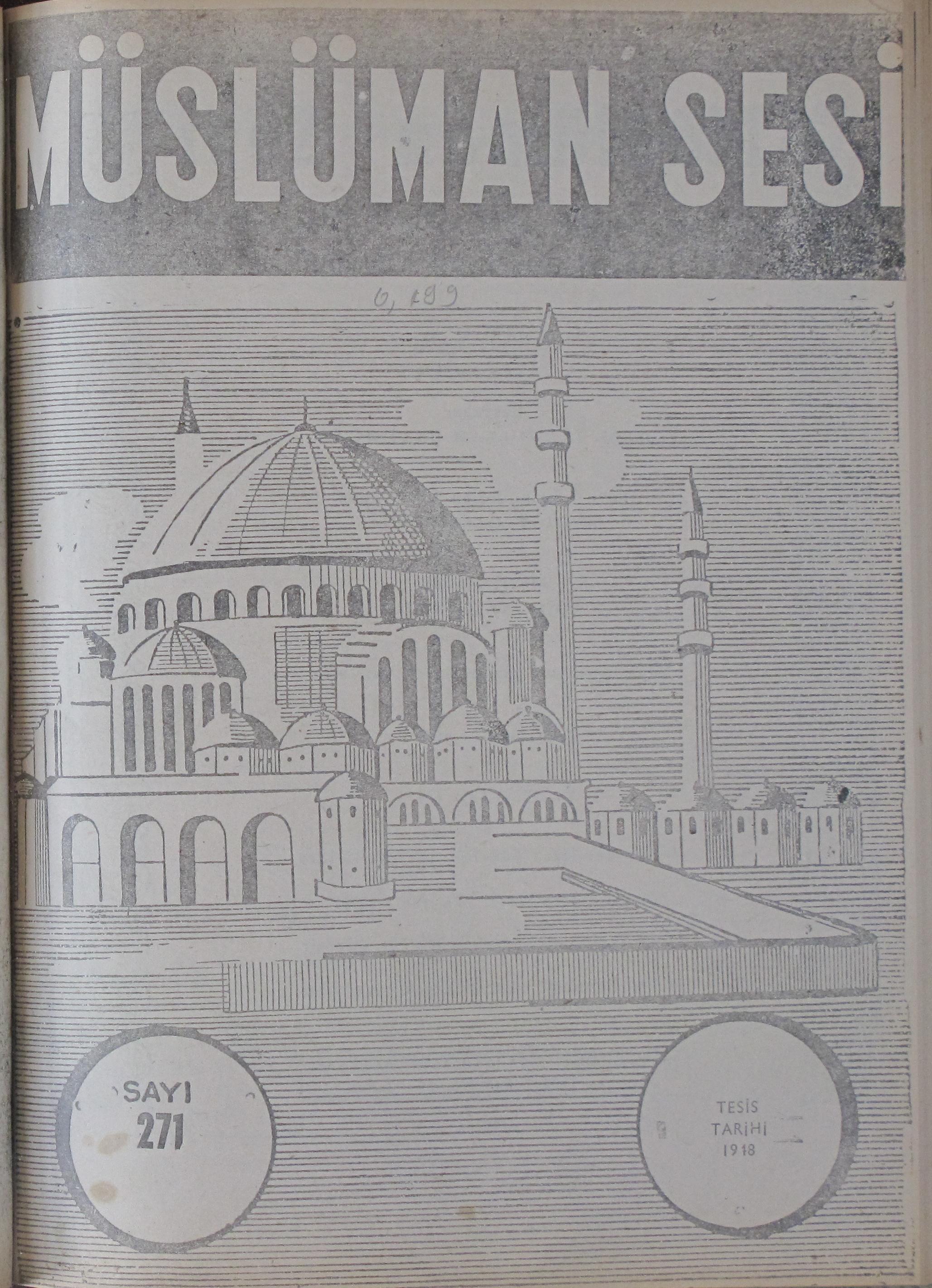 17. Cilt 271. Sayı Kapağı