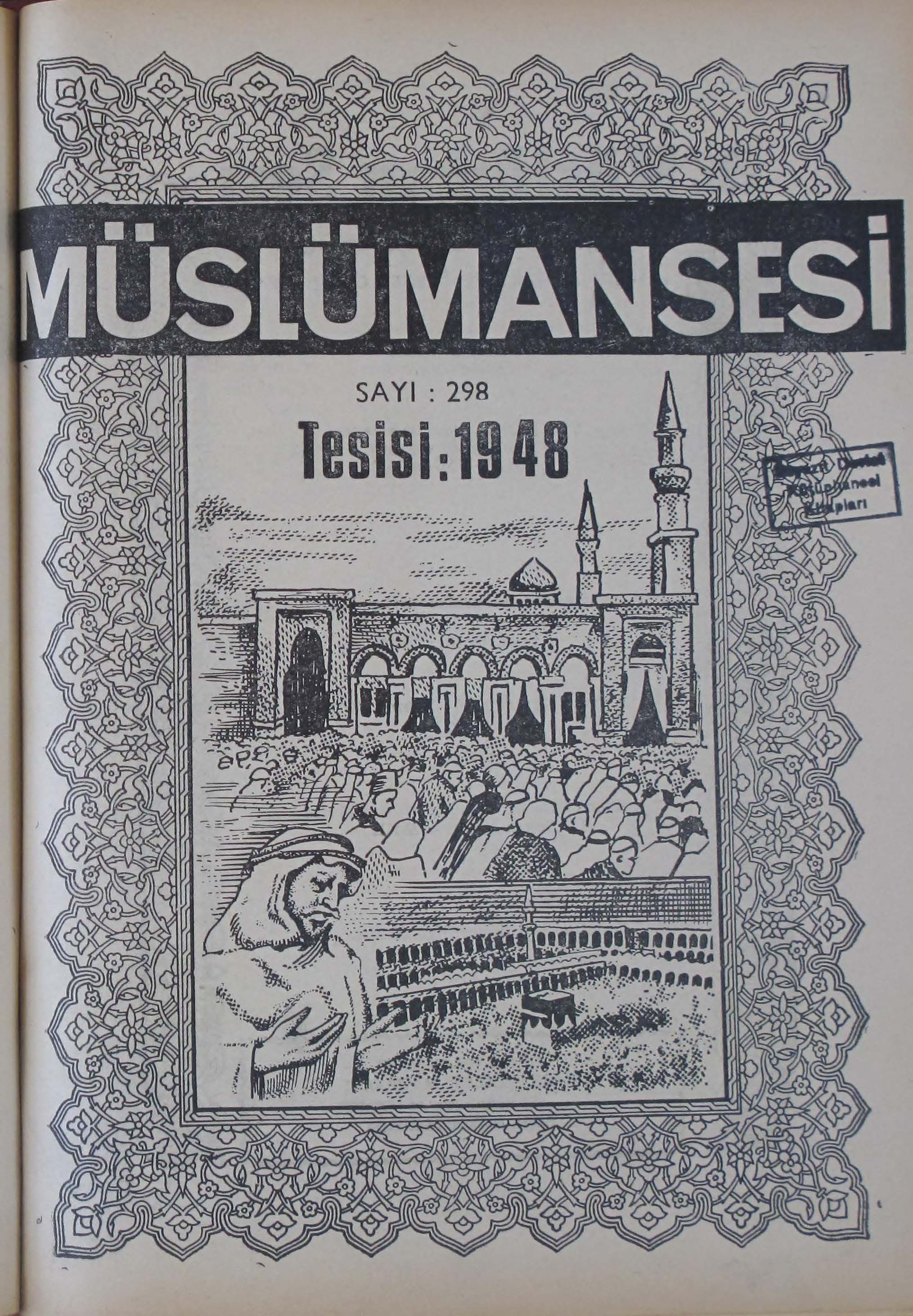 18. Cilt 298. Sayı Kapağı