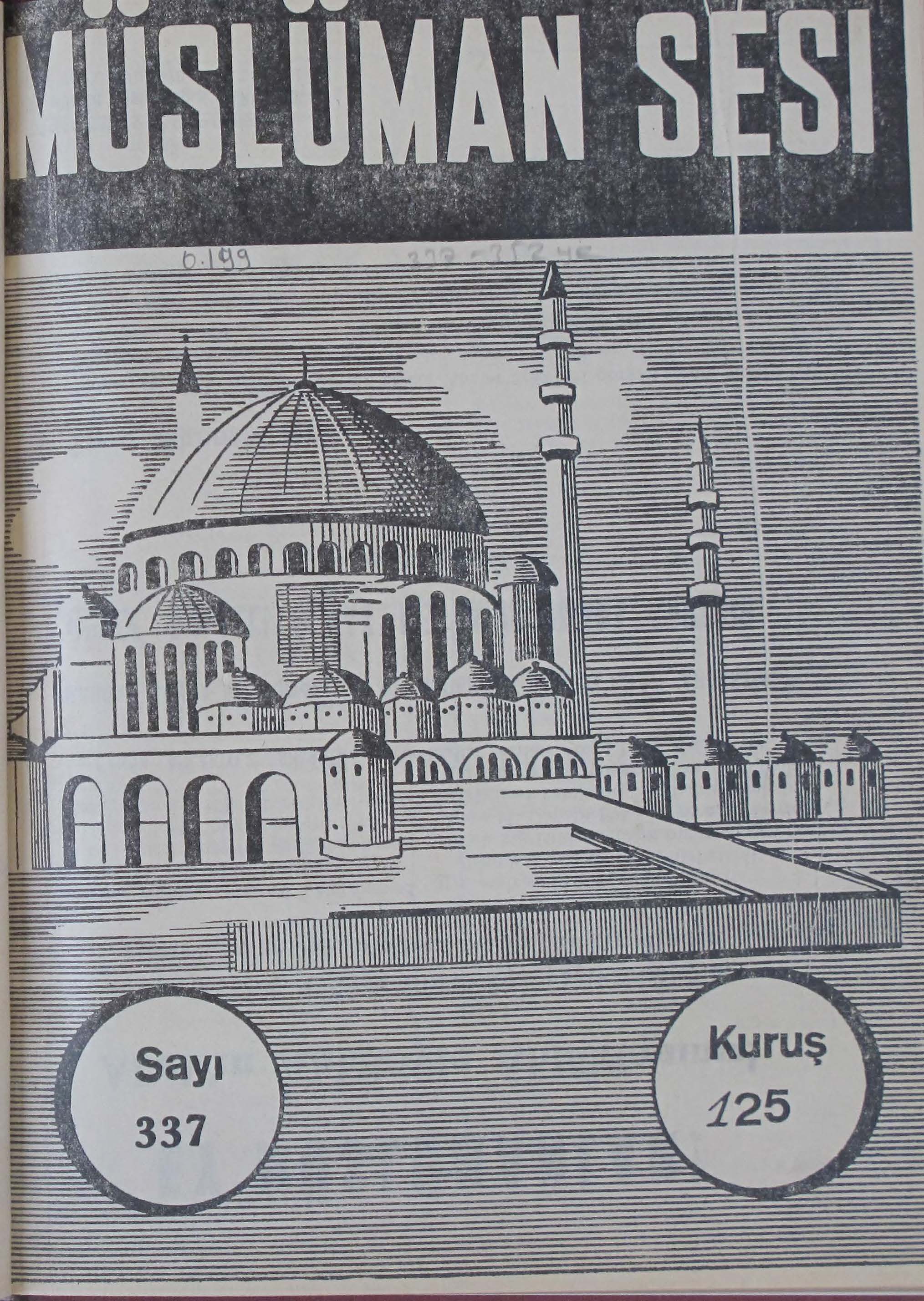19. Cilt 337. Sayı Kapağı
